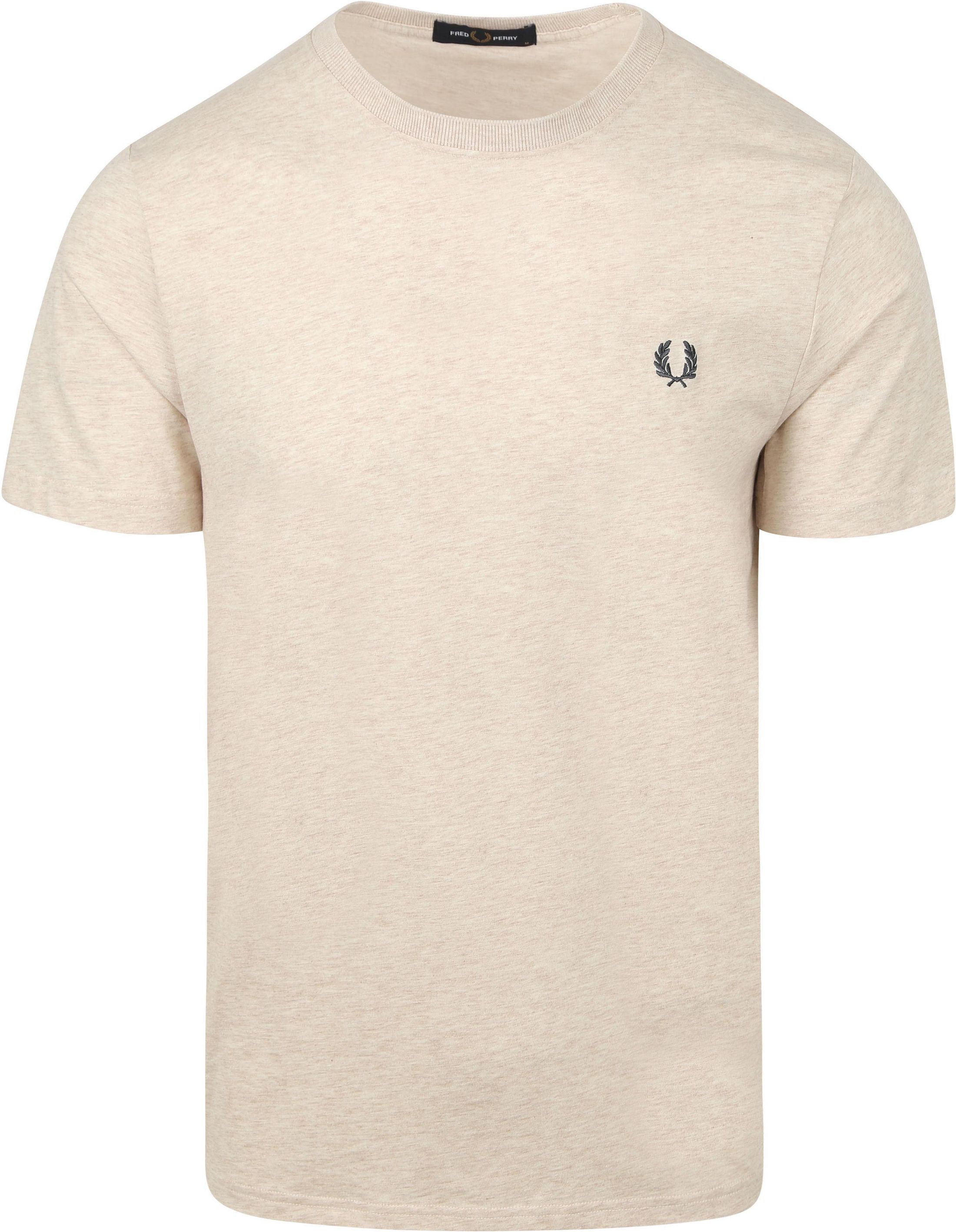 Fred Perry T-skjorte Ecru W50 M1600-W50
