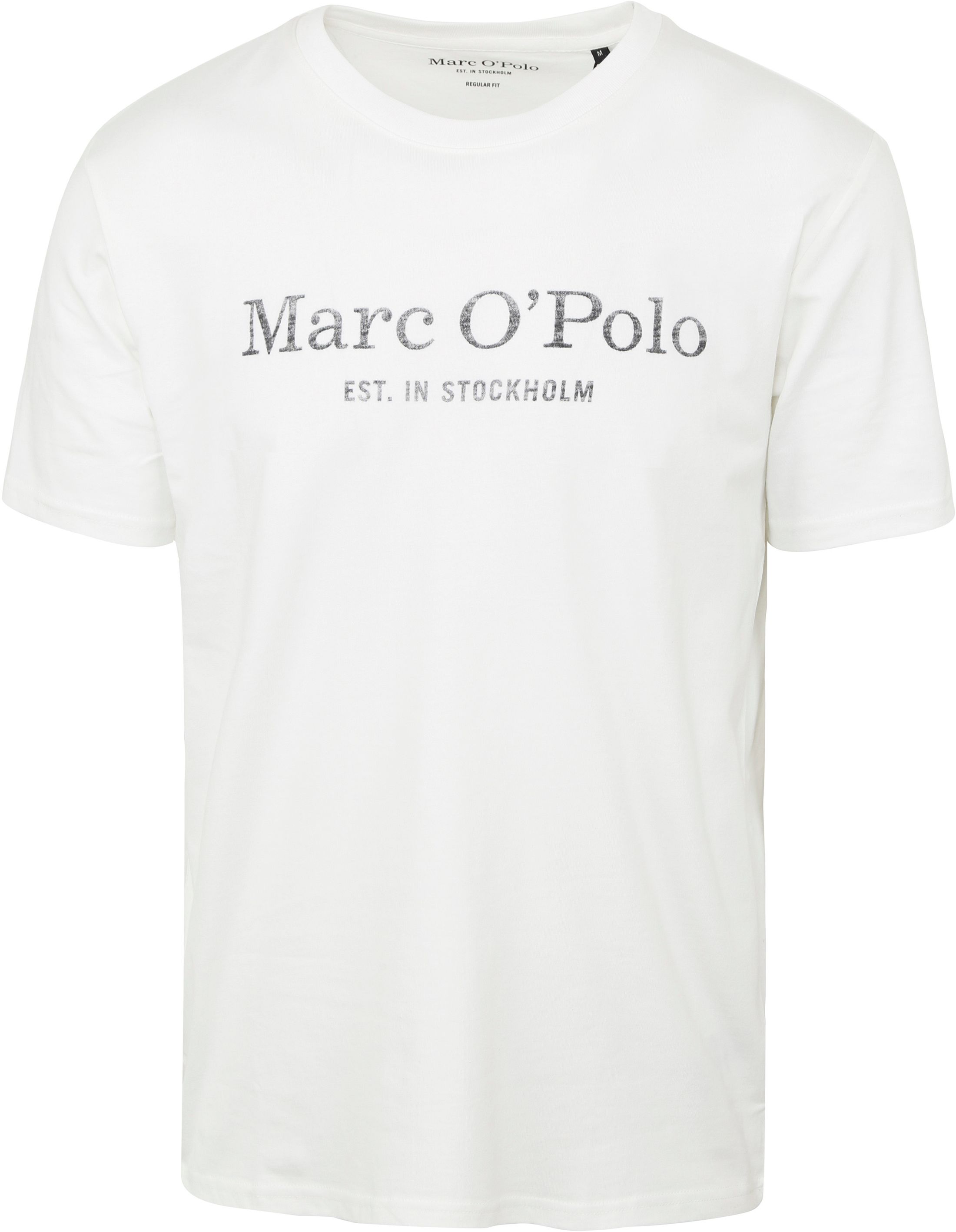 Køb Marc O'Polo T-shirt Logo Hvid B21201251052-100 | Suitable