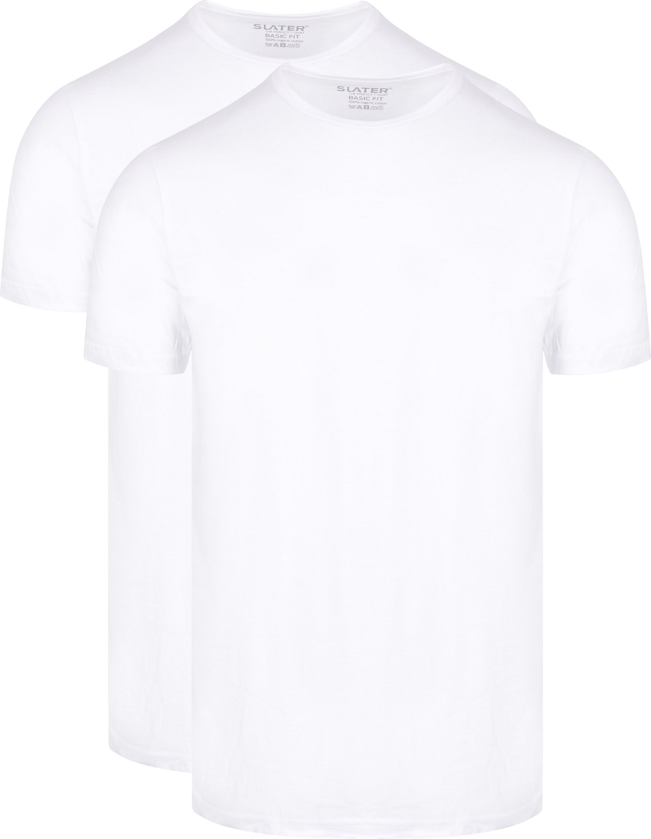 Slater Camiseta Blanco 7500 2-pack