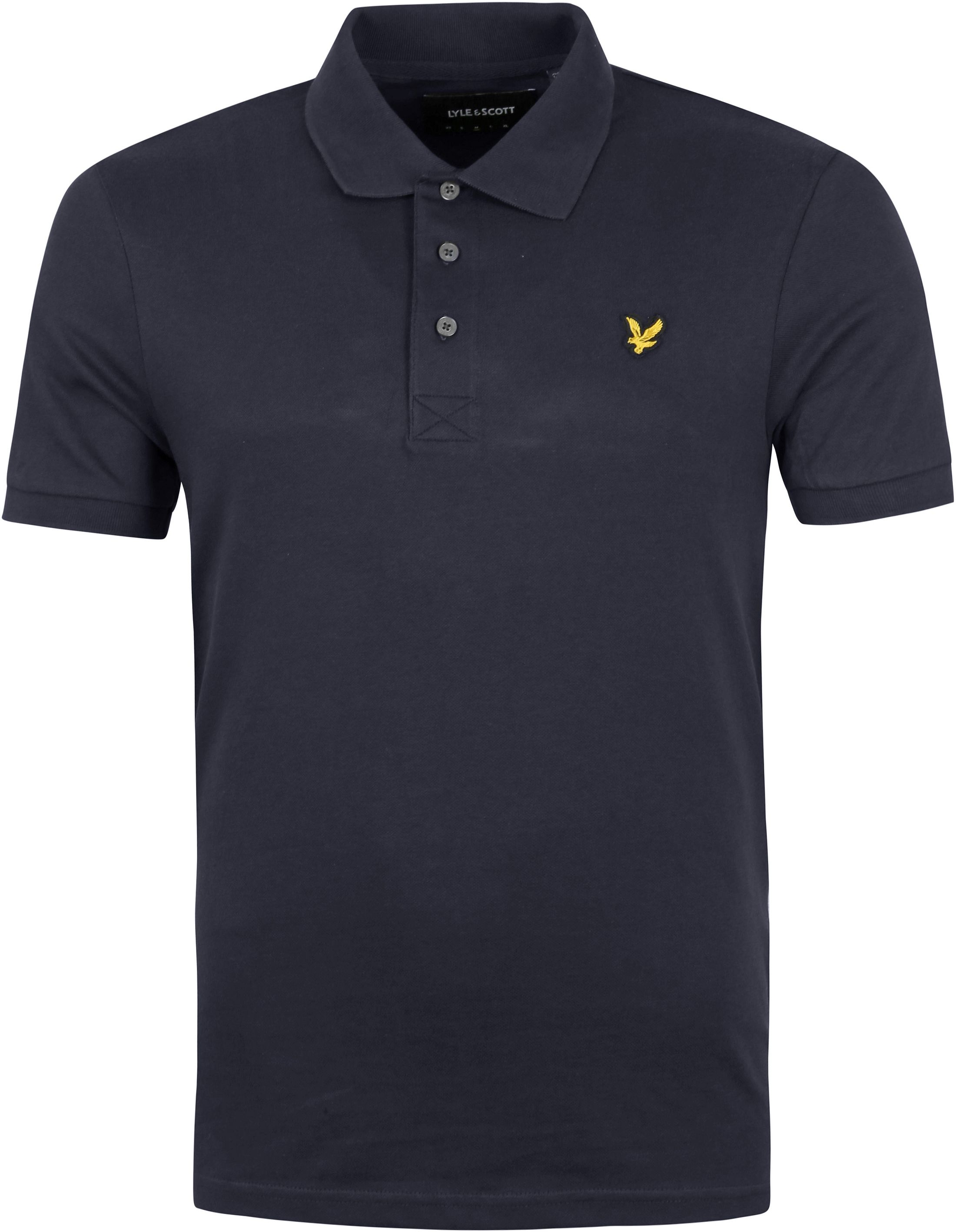 Lyle og Scott-polo i marineblå SP400VOG-Z271