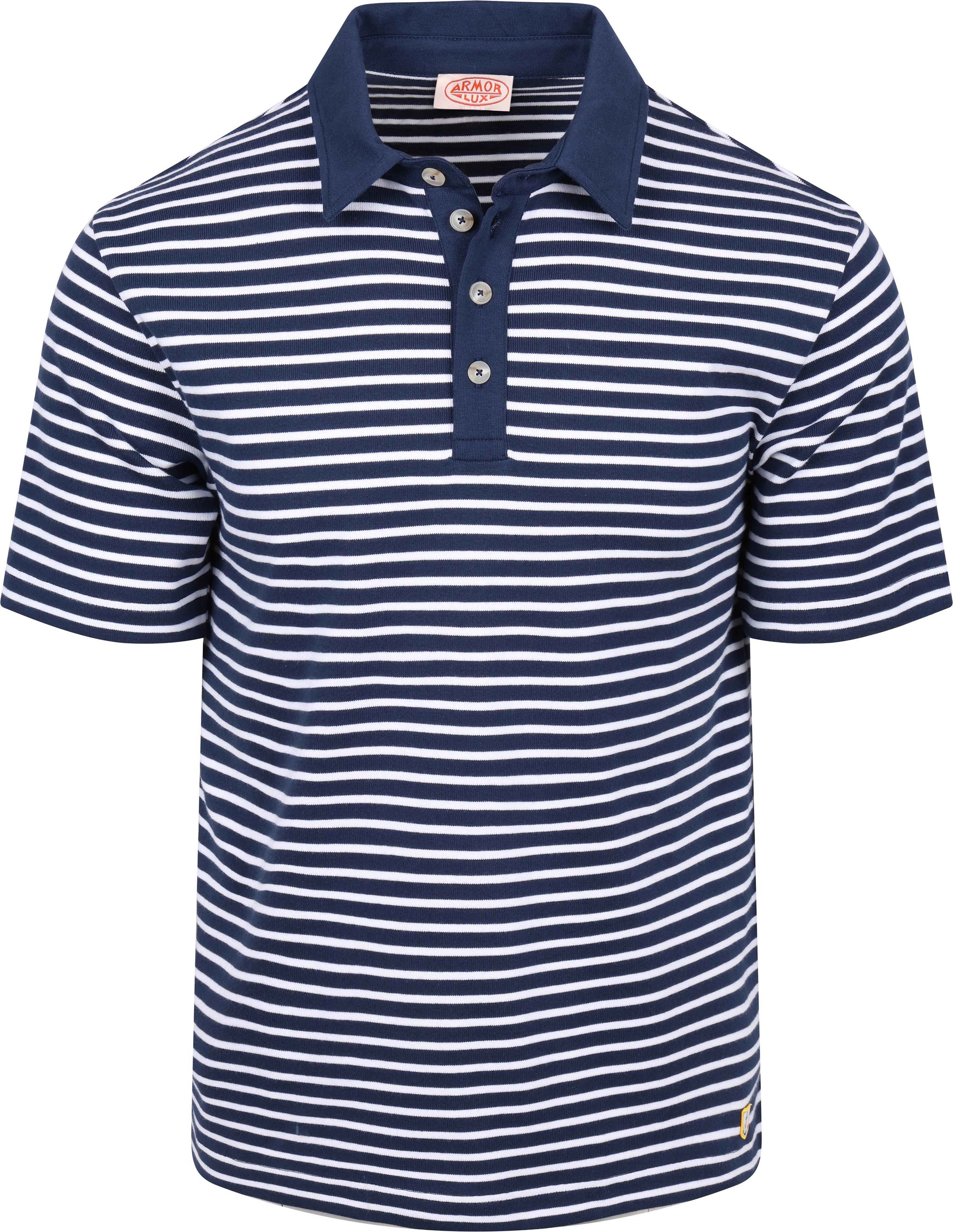 Armor-lux Polo Niebieski 74831-Q4L 
