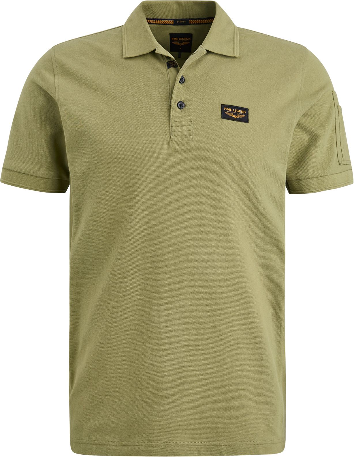 PME Legend Poloshirt Trackway Lichtgroen PPSS2408899-6399 kopen | Suitable