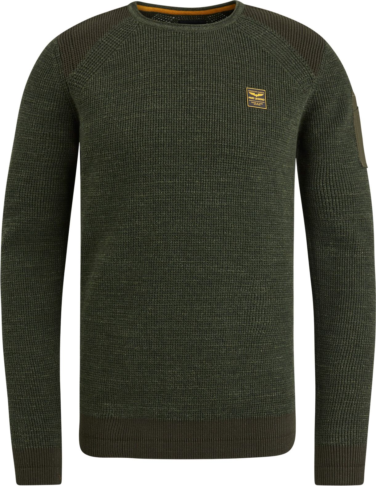 PME Legend Sweter Zielony PKW2408301-6154 