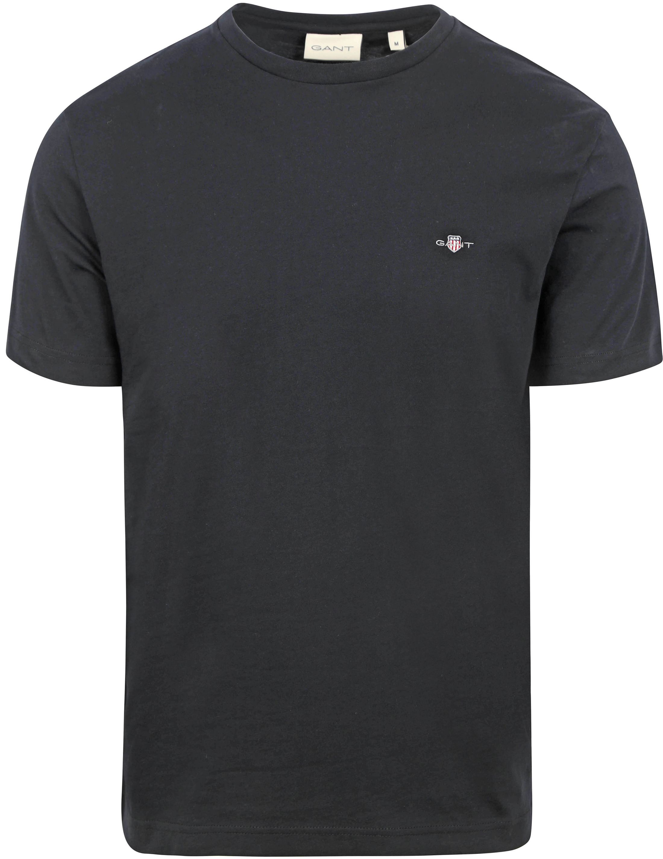 Gant T-shirt Shield Logo Svart 2003184-5