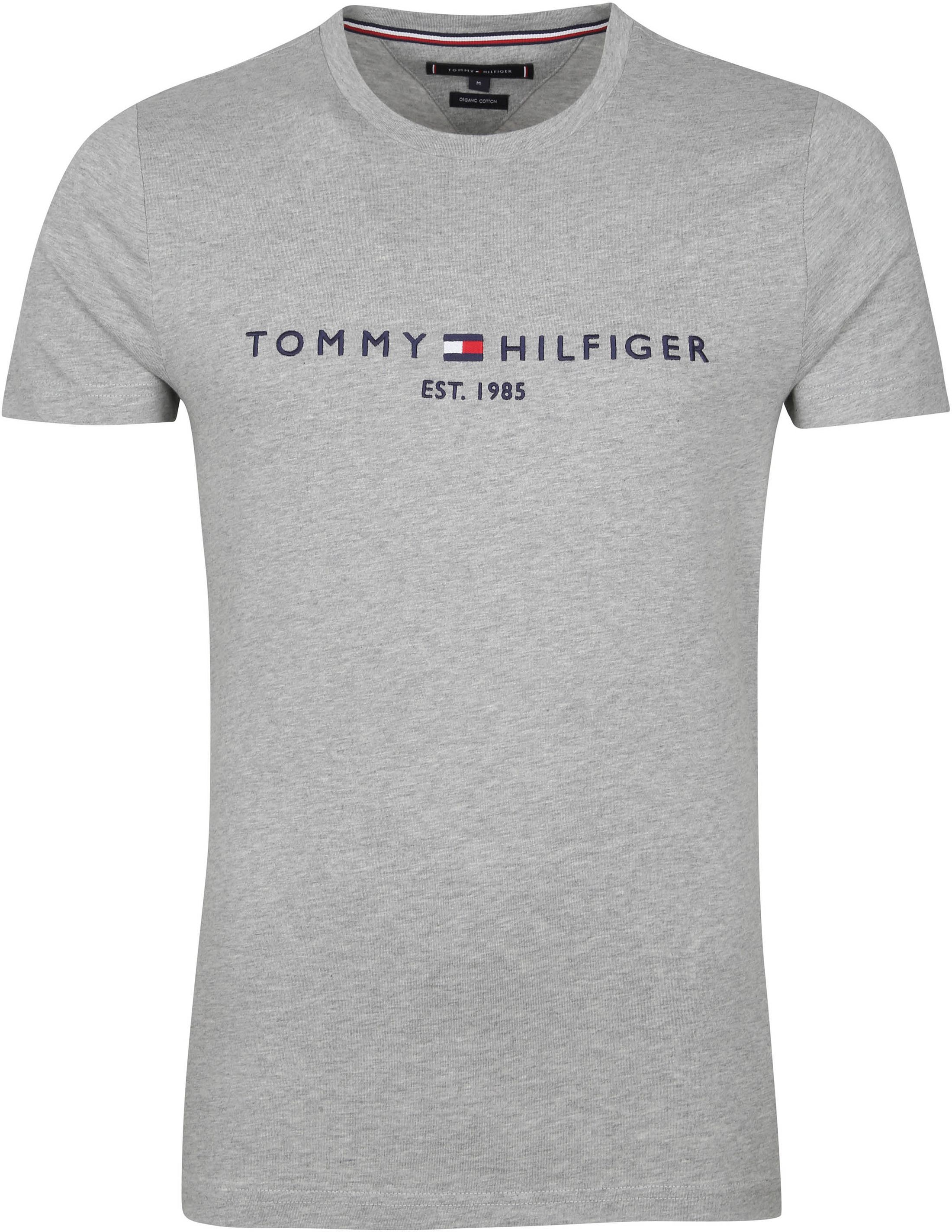 Tommy Hilfiger Logo T-shirt Grau kaufen | MW0MW11465-501 | Suitable