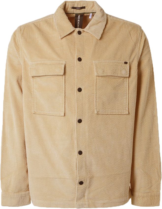 No Excess Skjortejakke i Corduroy Beige 21570918-014