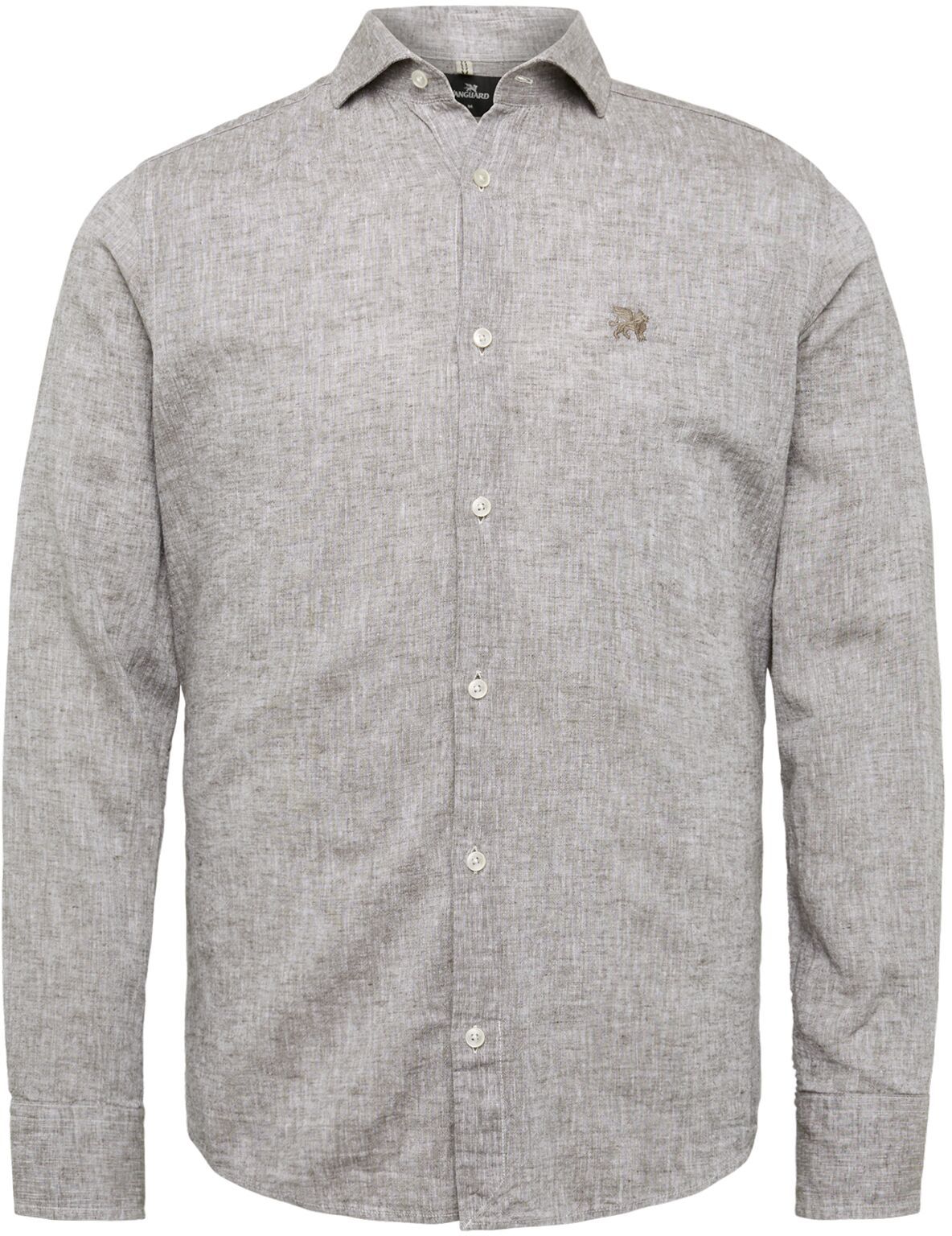 Vanguard Chemise De Lin Marron VSI2303211-8031 commander en ligne | Suitable