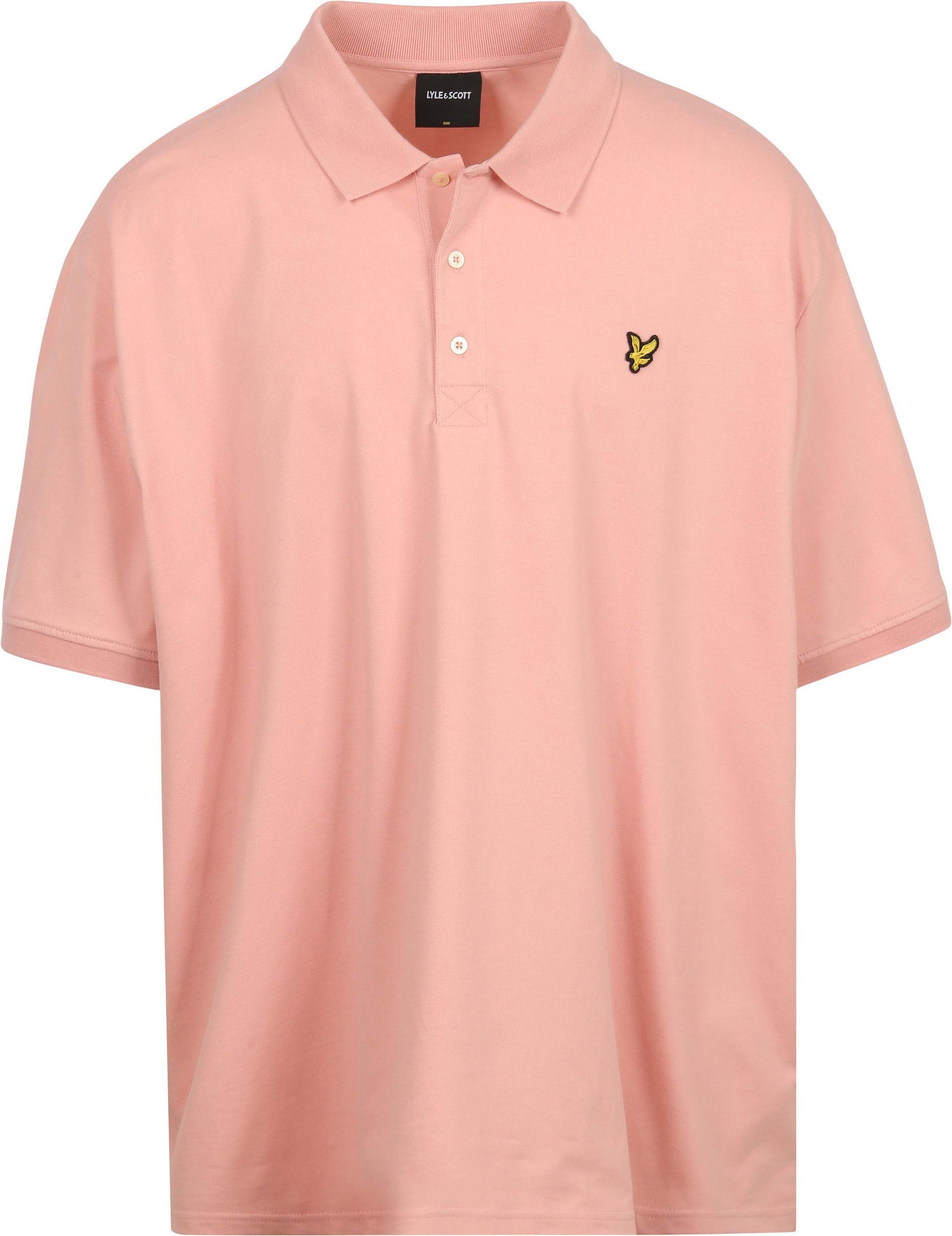 Lyle and Scott Plussize Polo Grapefruit Roze SP400VOGTX-Y120 kopen | Suitable