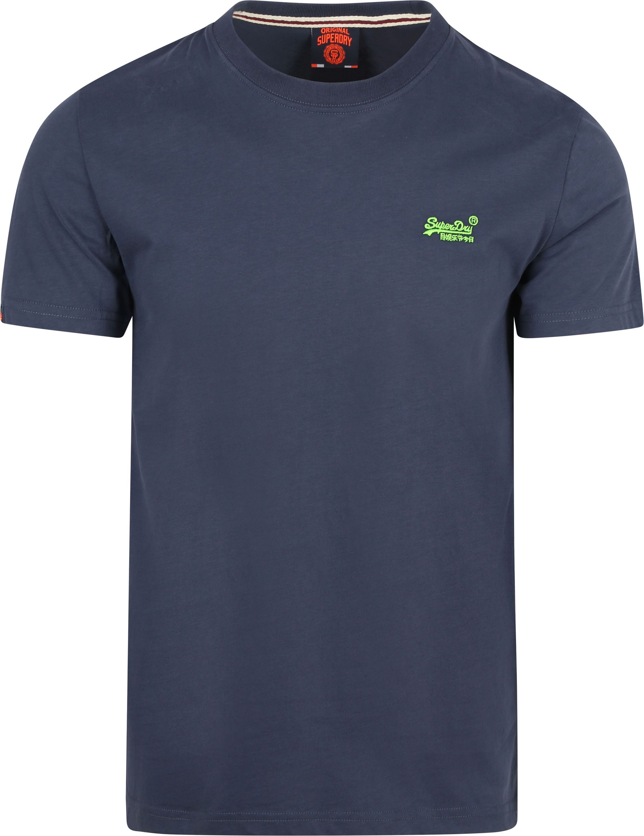 Køb Superdry Essential T-shirt Marineblå M1011245A-CFE | Suitable