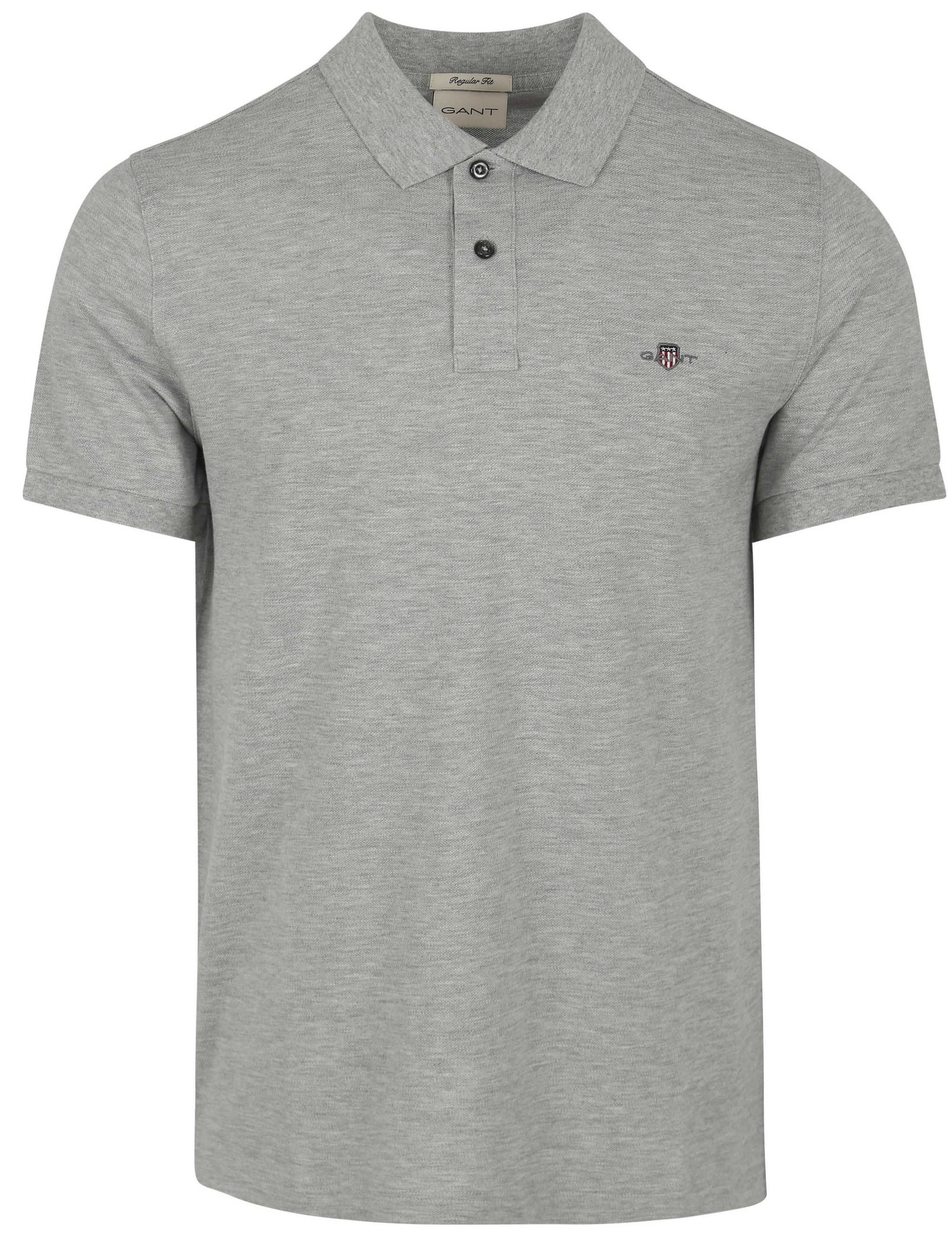 Gant Shield Piqué Poloshirt Grau kaufen | 2210-93 | Suitable