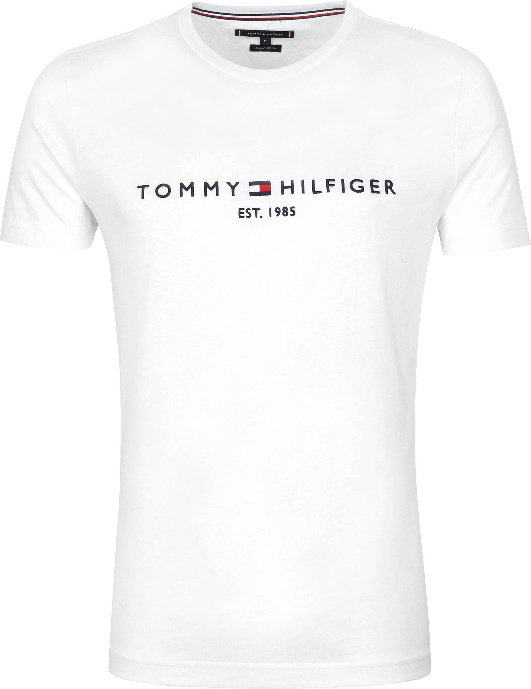 Tommy Hilfiger Logo T-Shirt Weiß kaufen | MW0MW11465-118 | Suitable