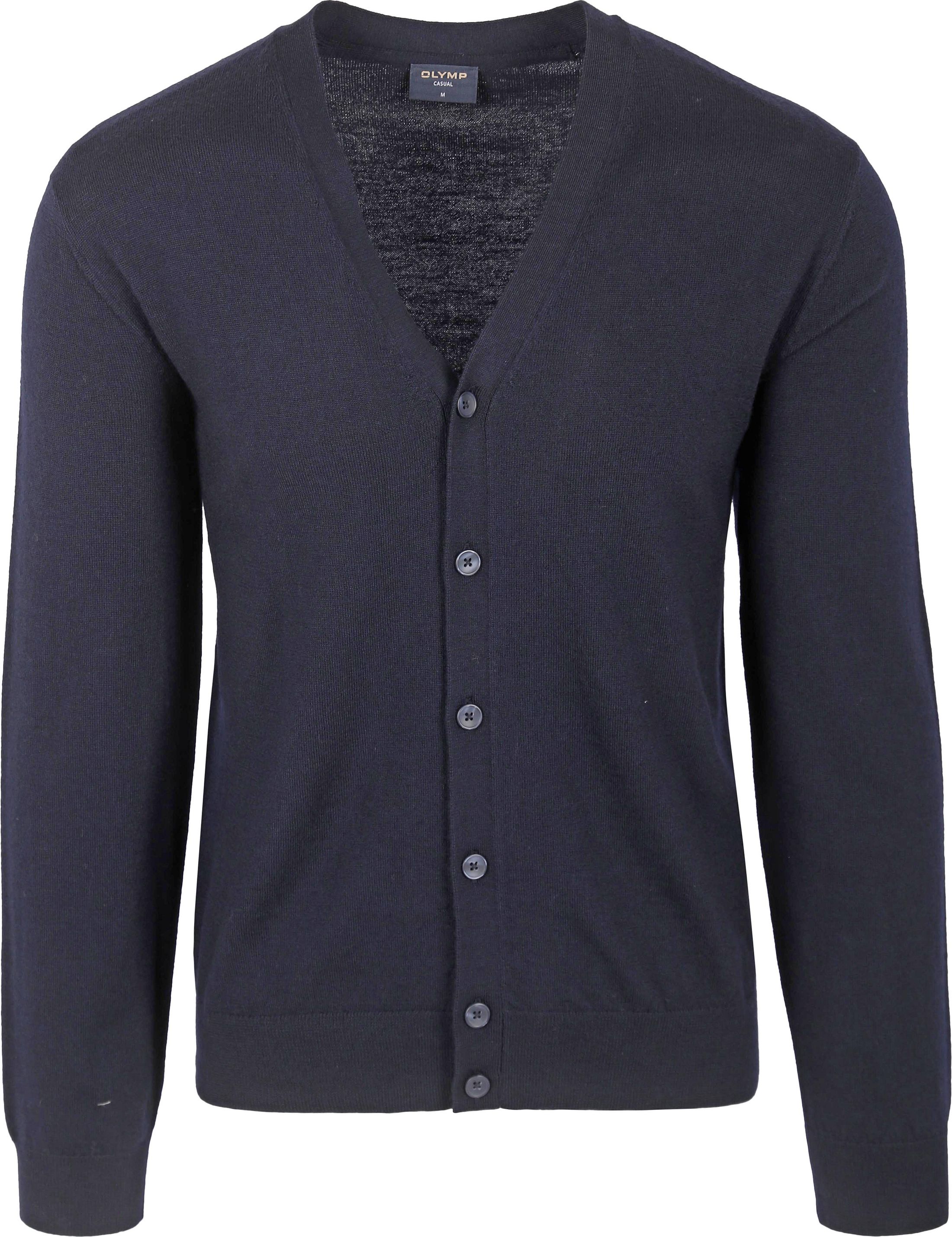 OLYMP Cardigan Blu 533566-18 