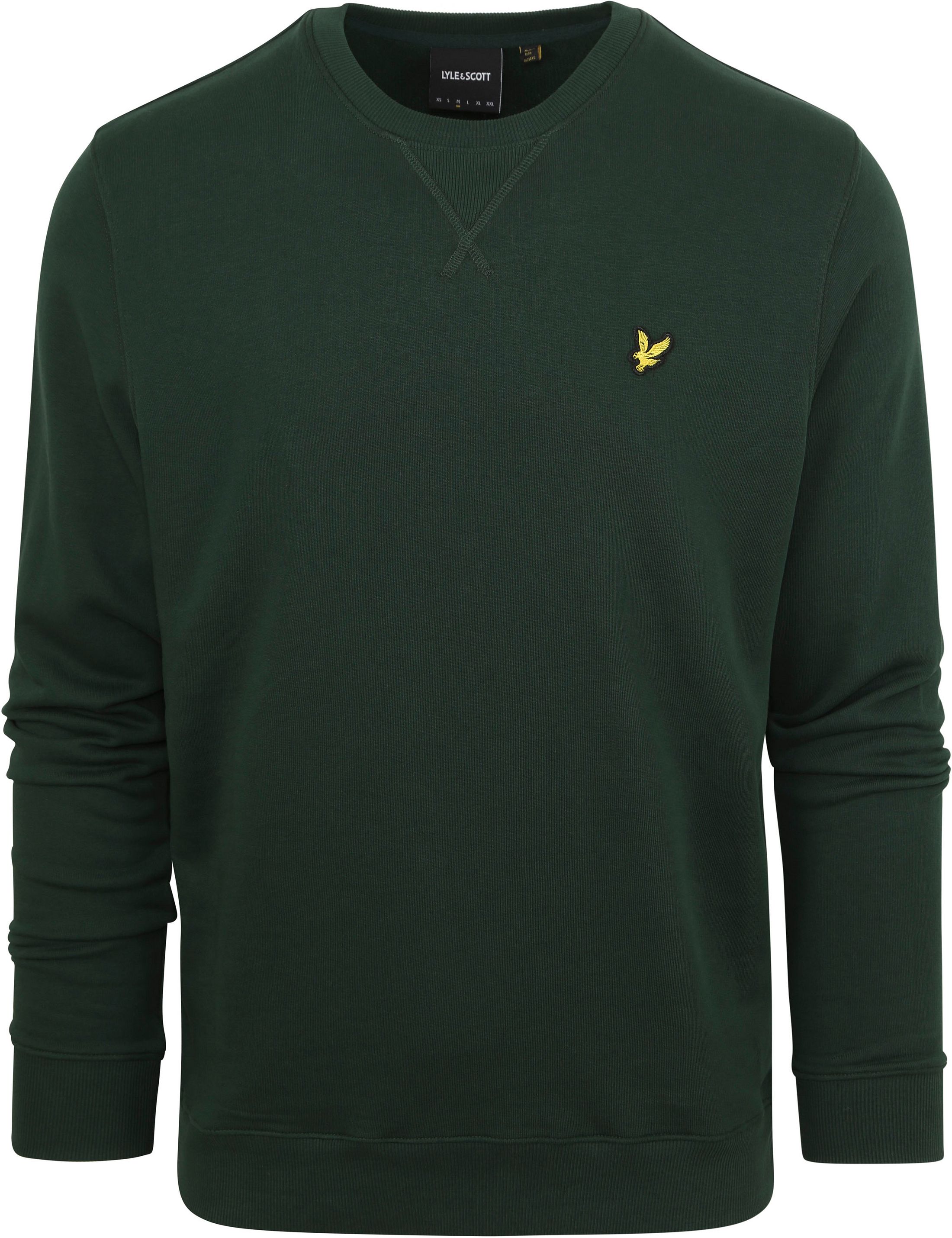 Lyle and Scott Sweter Ciemnozielony ML424VOG-W486 