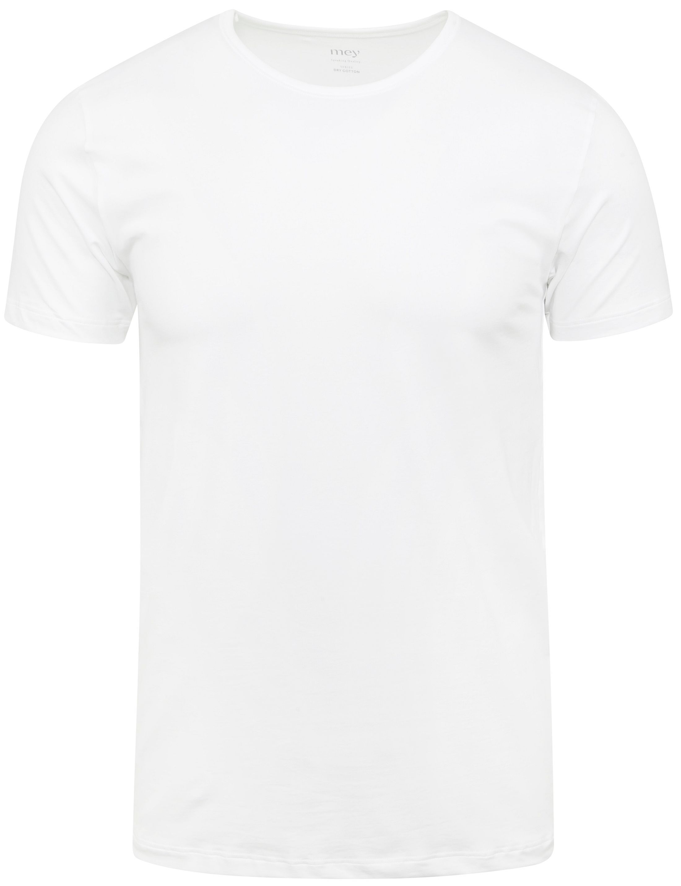 Mey Dry Cotton Rundhals T-shirt Weiß 46002