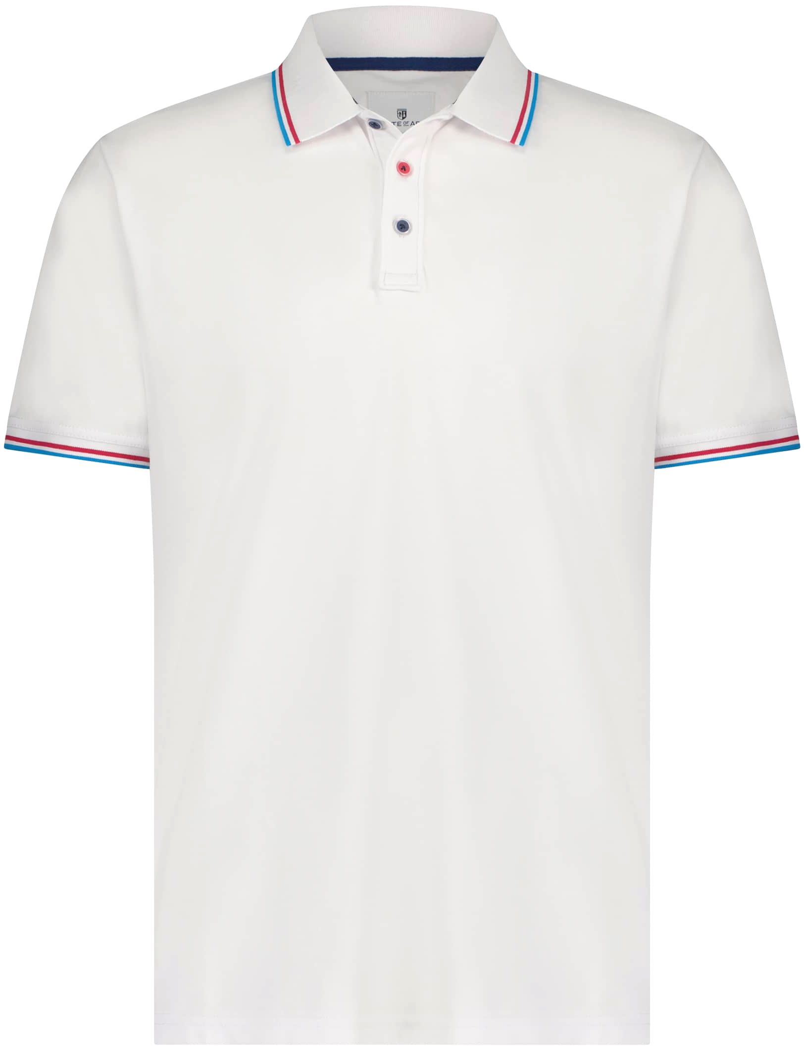 State of Art Pique Poloshirt Hvit 46113931-1100