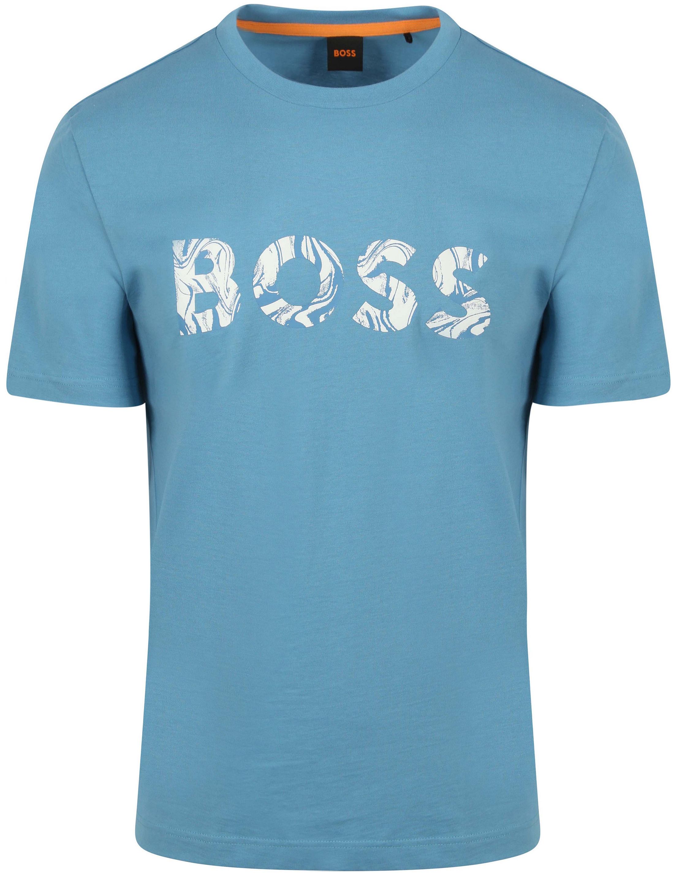 BOSS T-shirt Bossocean Blue order online | 50515997-486 | Suitable Greece
