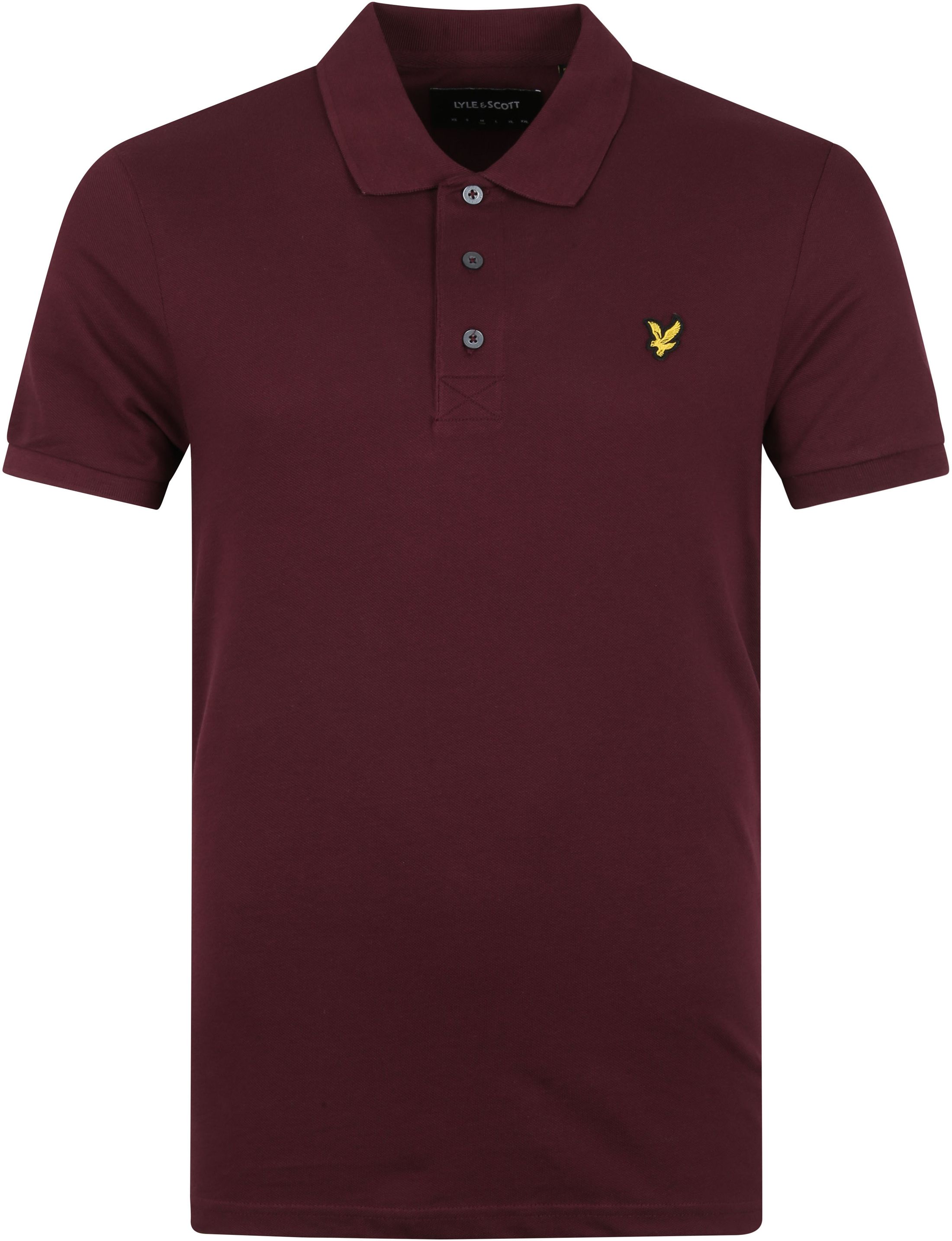 Lyle & Scott Polo Bordeaux  SP400VOG-Z562 commander en ligne | Suitable