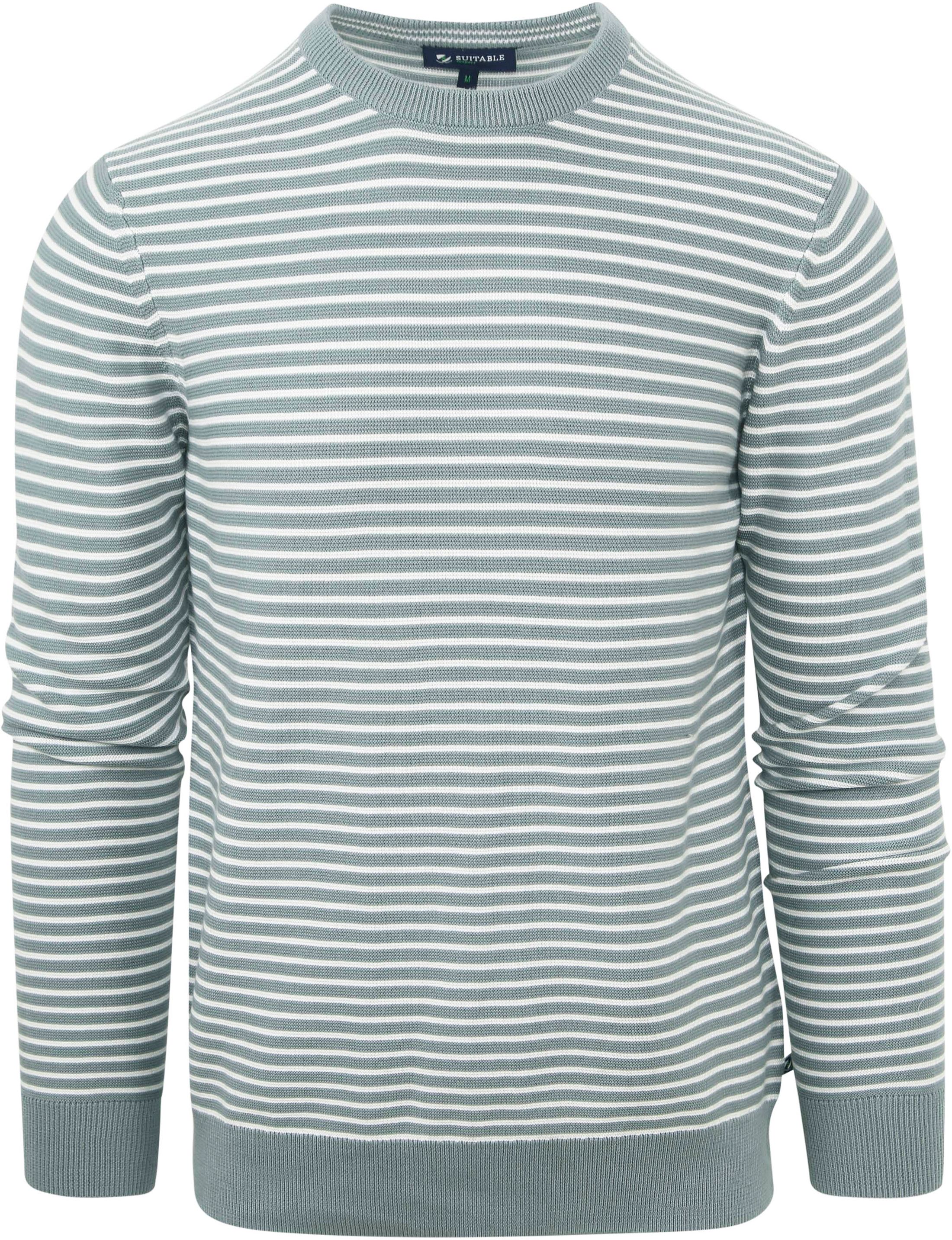 Suitable Respect Pull Otto Rayures Vert commander en ligne | RSP-23POT-ST | Suitable Luxembourg
