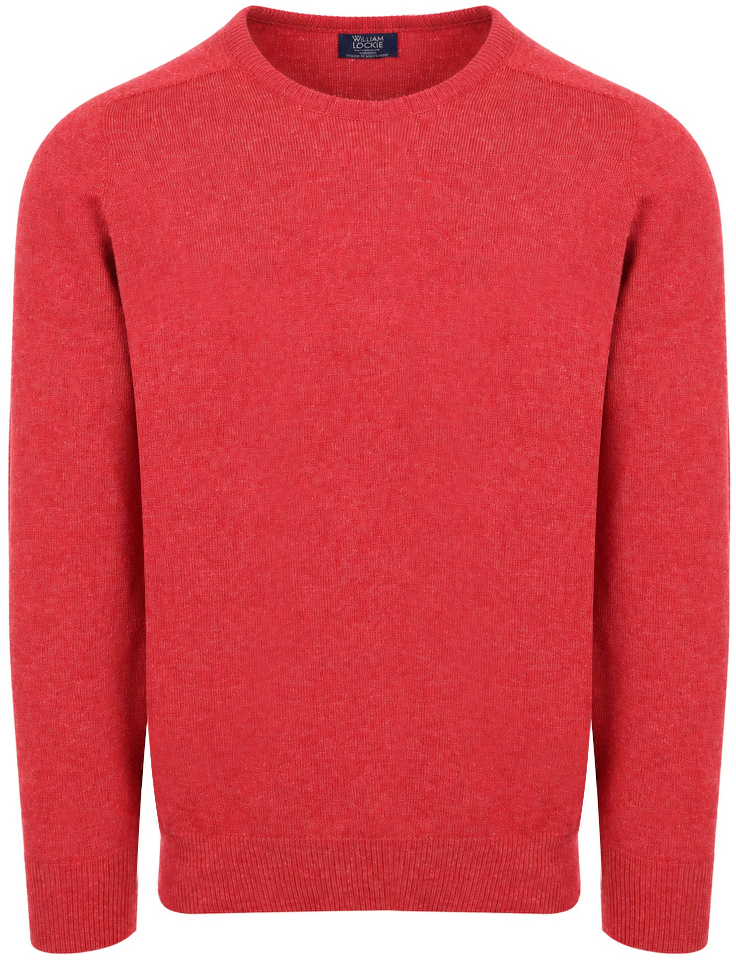 William Lockie Lambswool Poppy Melange WG14007-Poppy Melange order online | Suitable