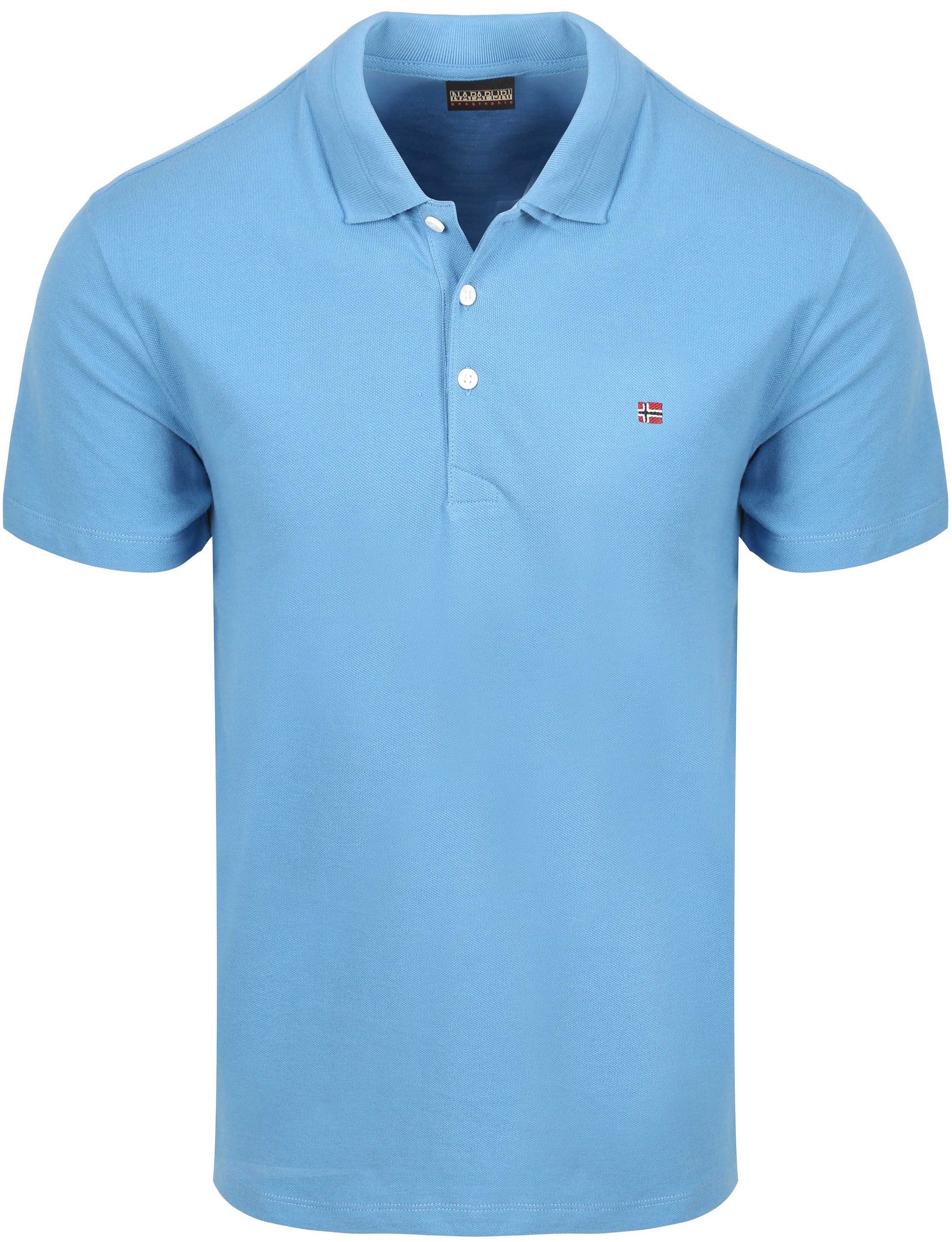 Napapijri Polo Niebieski NP0A4H8BB9A1 