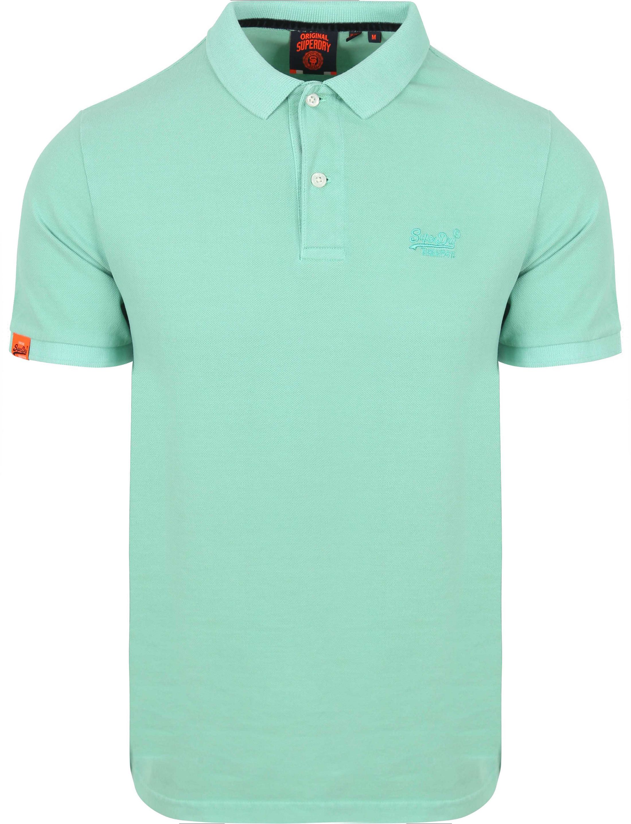 Køb Superdry polo Destroyed i grøn M1110439A-2MD | Suitable