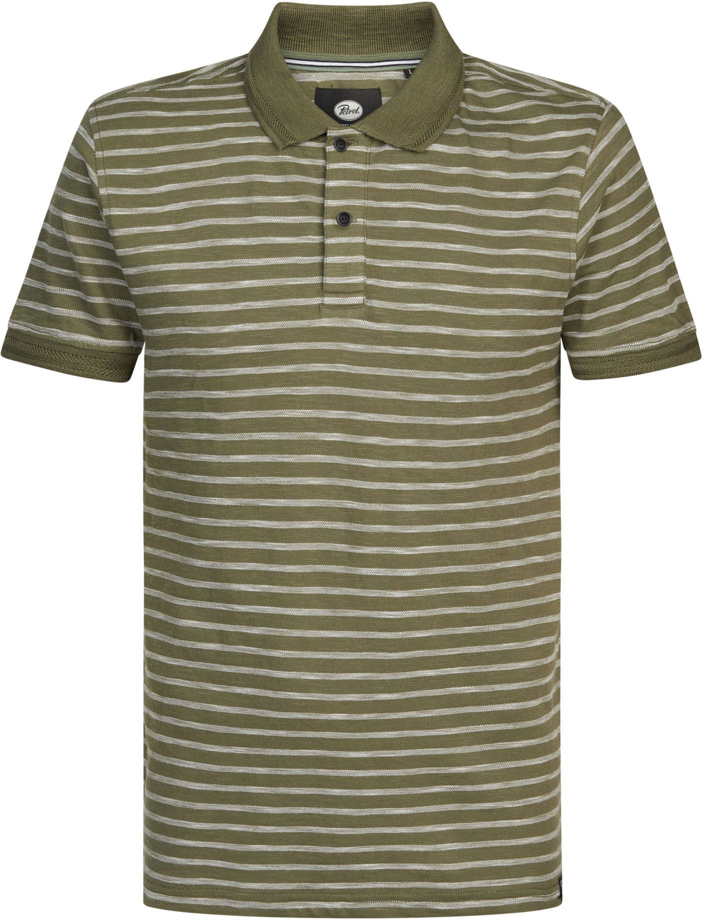 Petrol Polostripe Grønn M-1030-POL929-6134