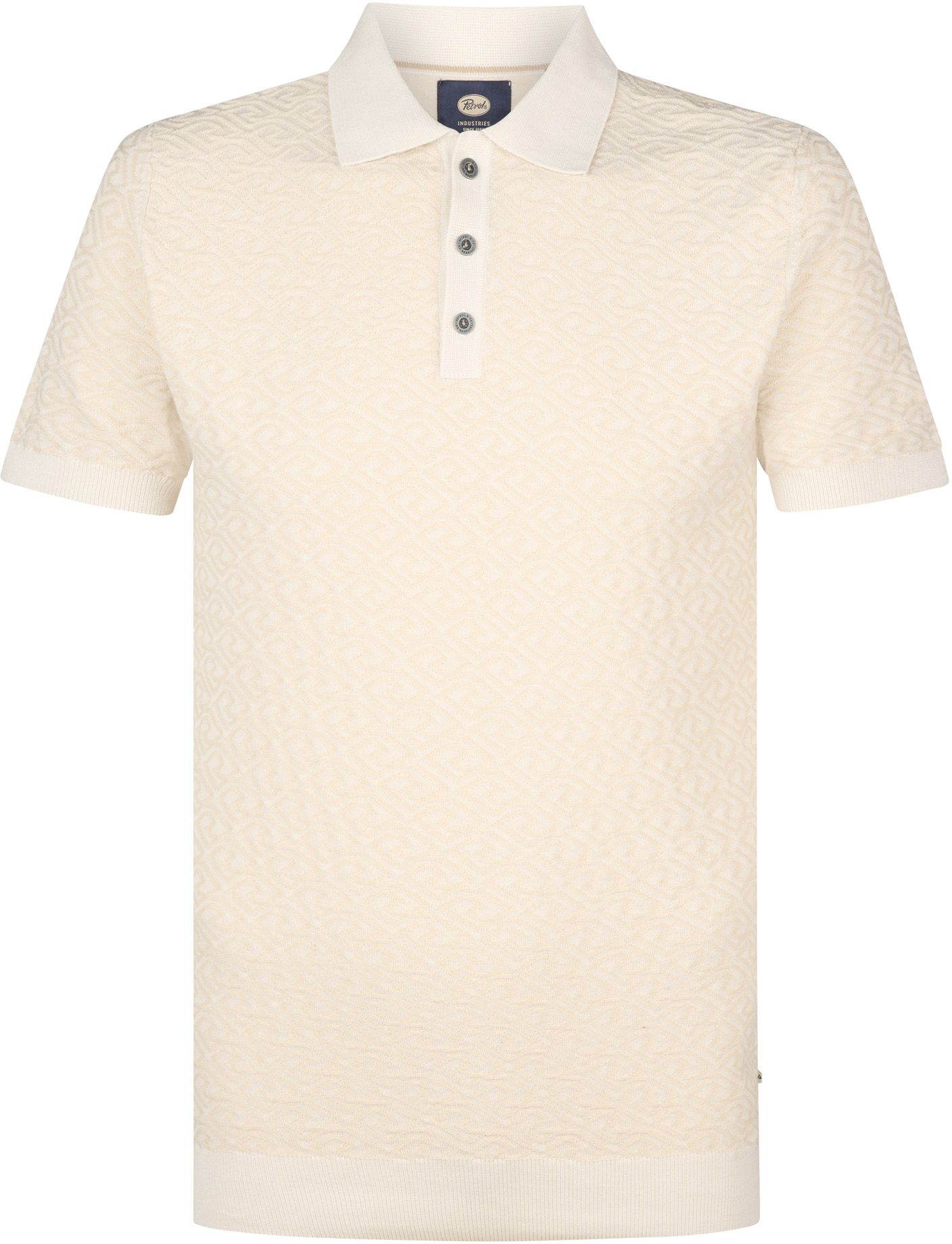 Petrol Polo Beige M-1050-KWC206-0112 