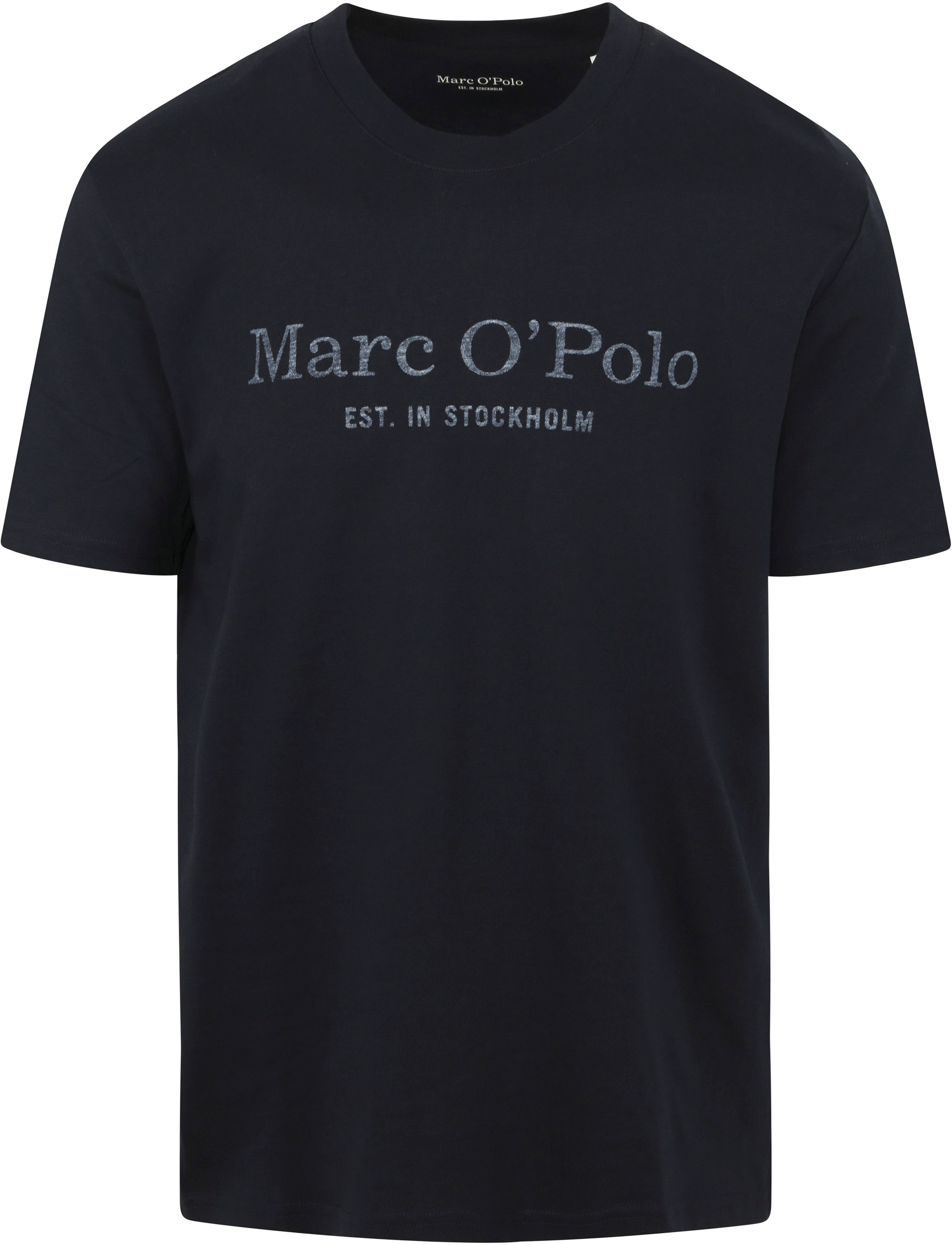 Køb Marc O'Polo T-shirt Logo Mørkeblå 5000009406-4131 + B21201251052-898 | Suitable