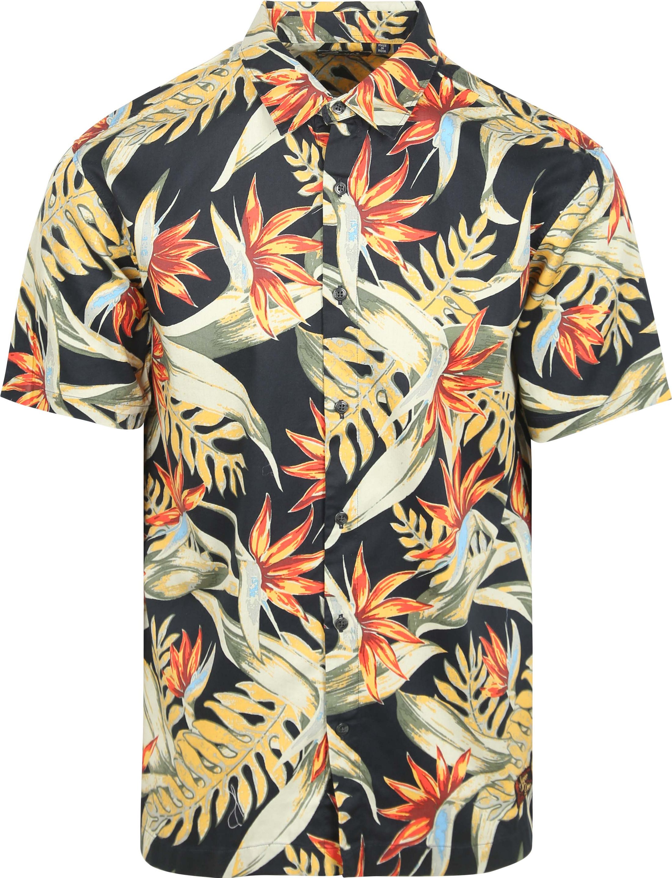 Superdry Skjorte Print Hawaiian Bird of paradise M4010947A-F7V