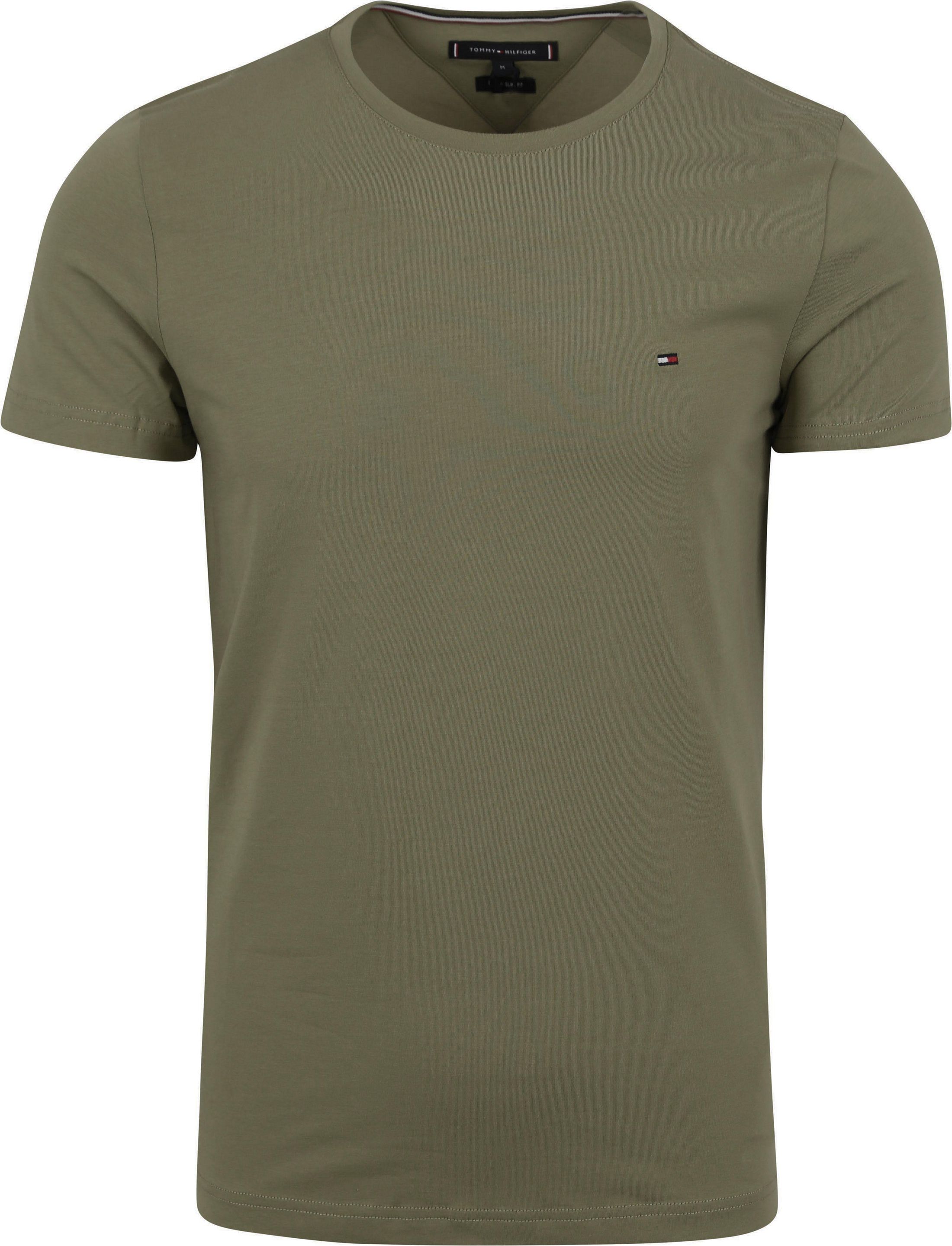 Tommy Hilfiger T-shirt Essential Army MW0MW39995-PLI order online | Suitable