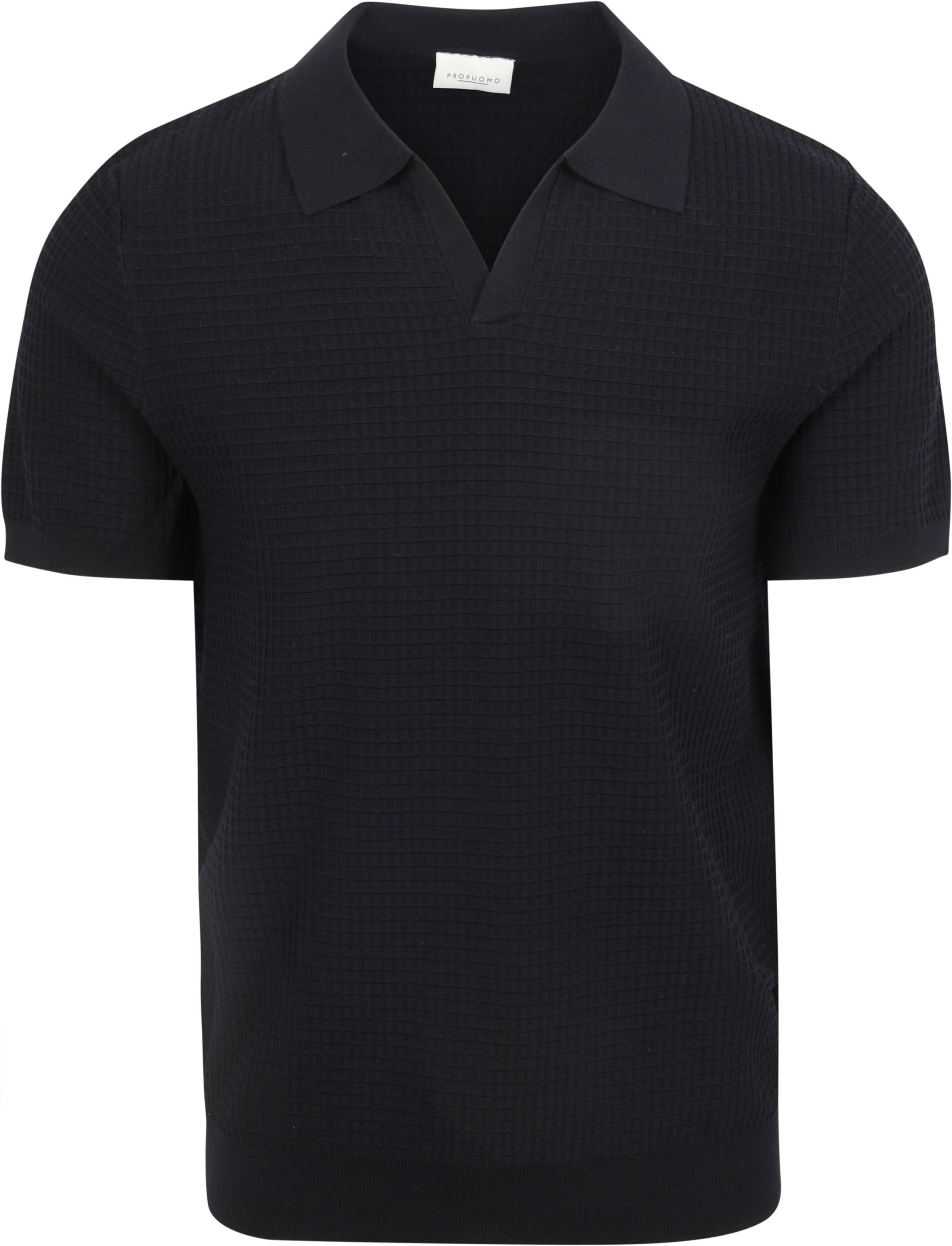 Profuomo Polo Shirt Riva Structure Navy PPXD10010C-P order online | Suitable