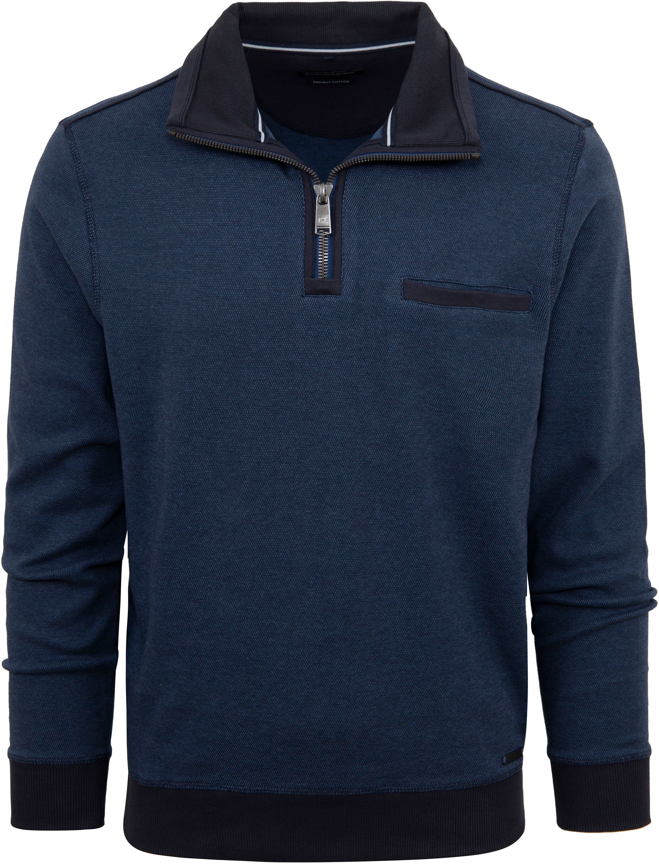 CASAMODA Halfzip Sweater Blue order online | 413572800-116 | Suitable Slovenia