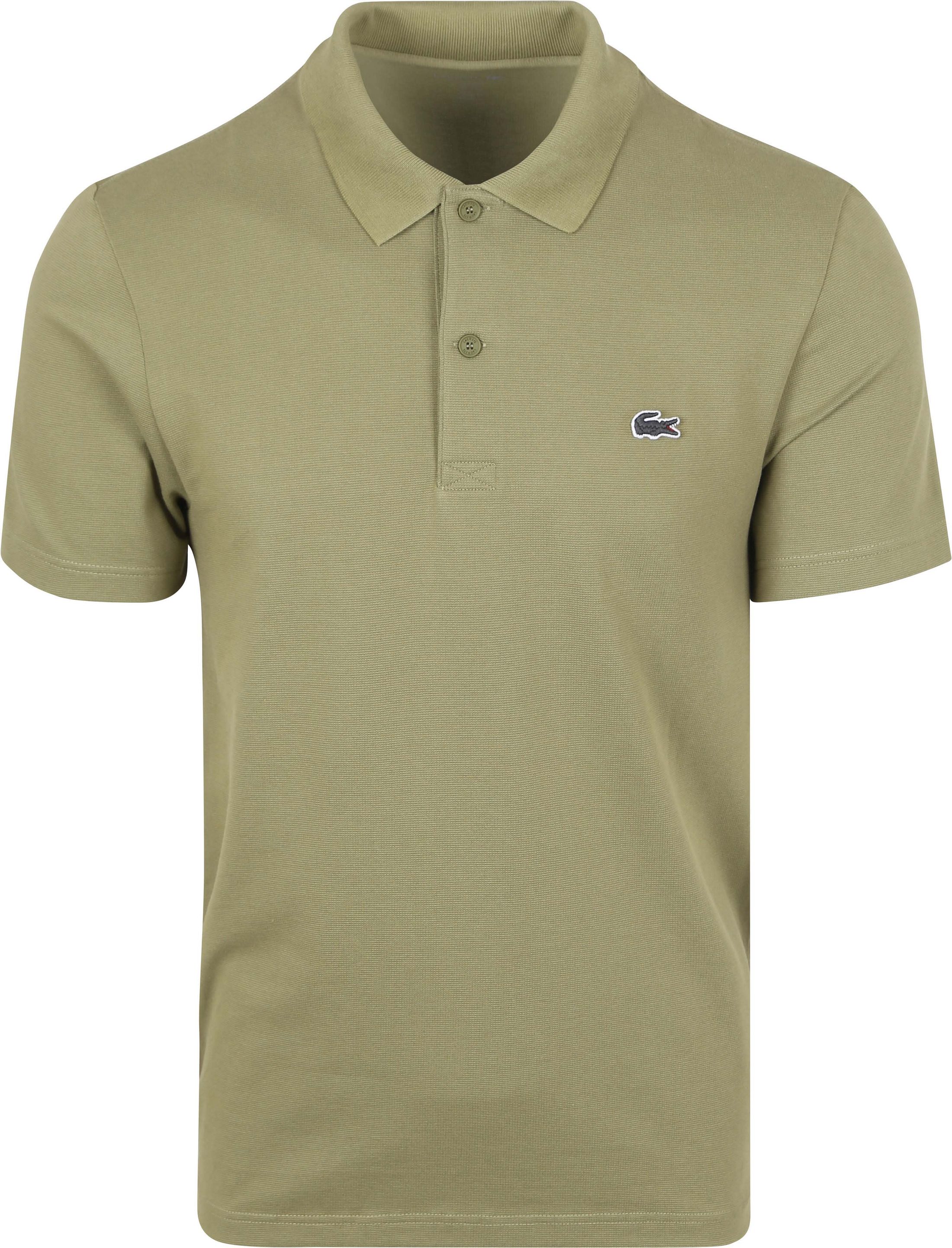 Lacoste Polo Shirt Breathable Green DH5522-BMY order online | Suitable