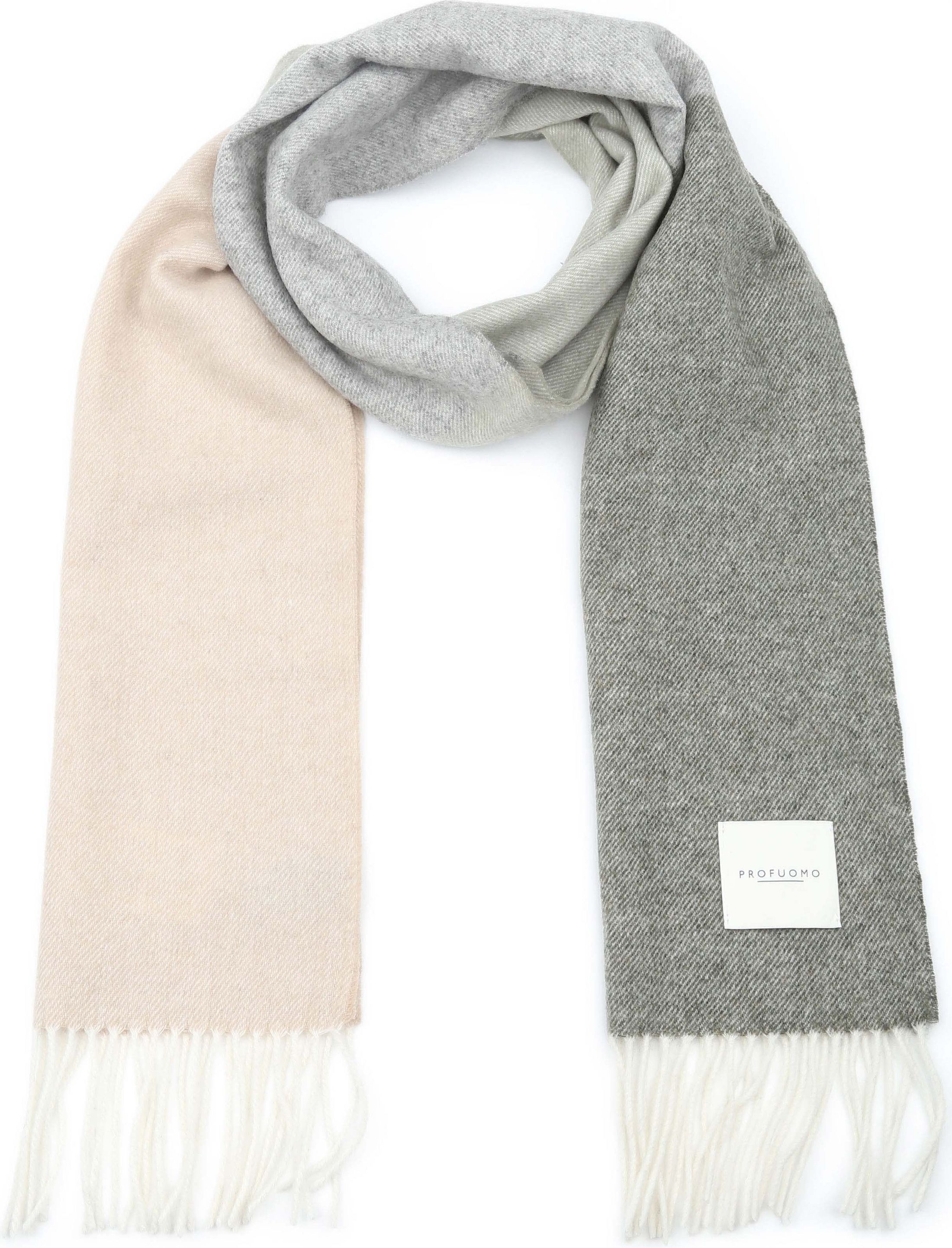 Profuomo Schal Lammwolle Greun Beige PPVS30002D-Z kaufen | Suitable