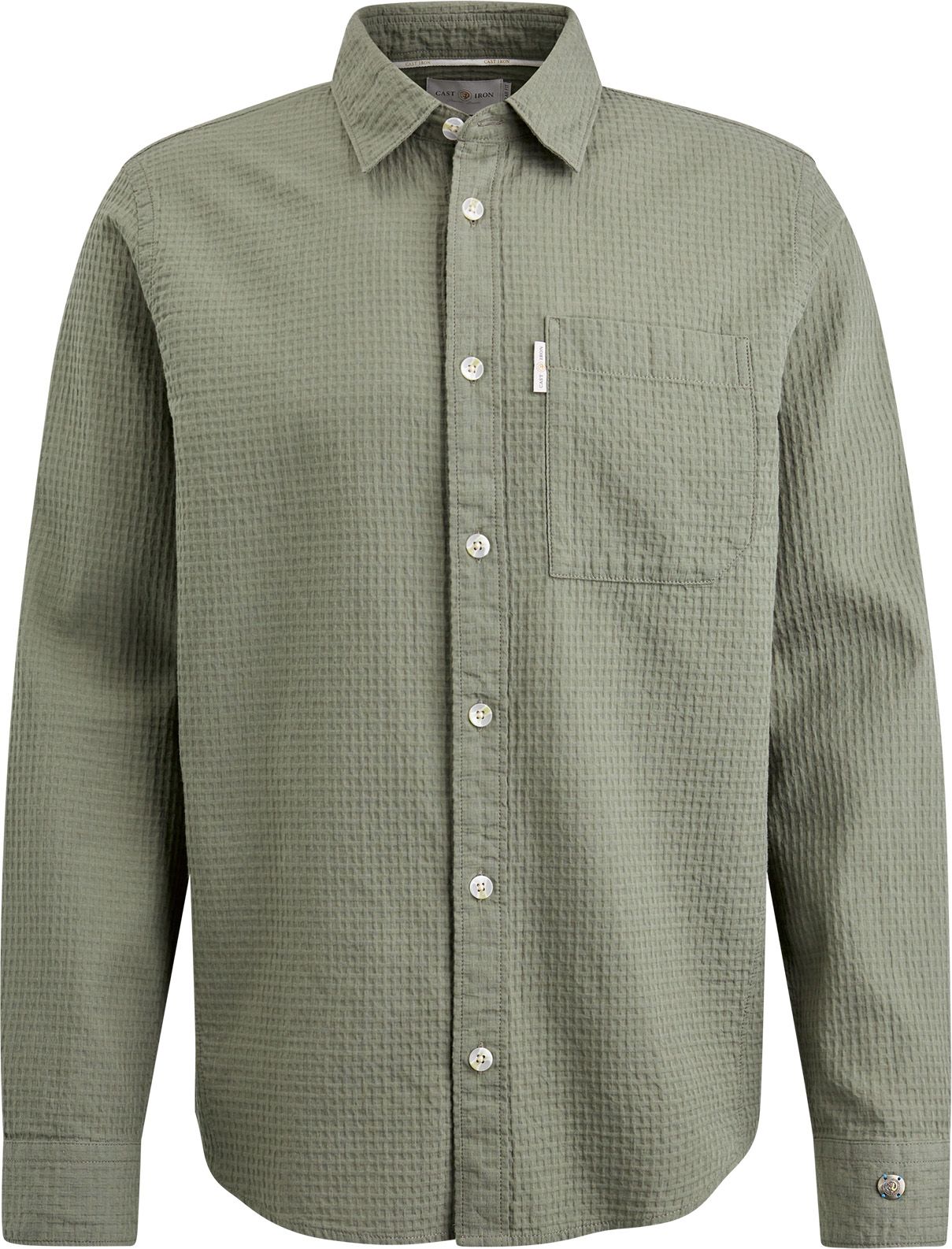 Cast Iron Camisa Verde CSI2402205-6495 