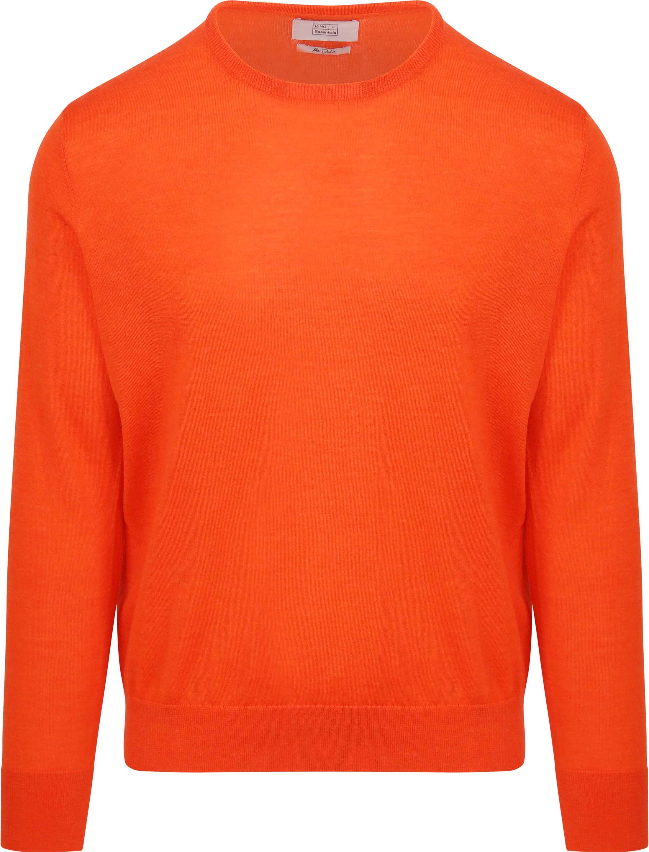 KING Essentials Sweter Pomarańczowy KM111030001-O021T 
