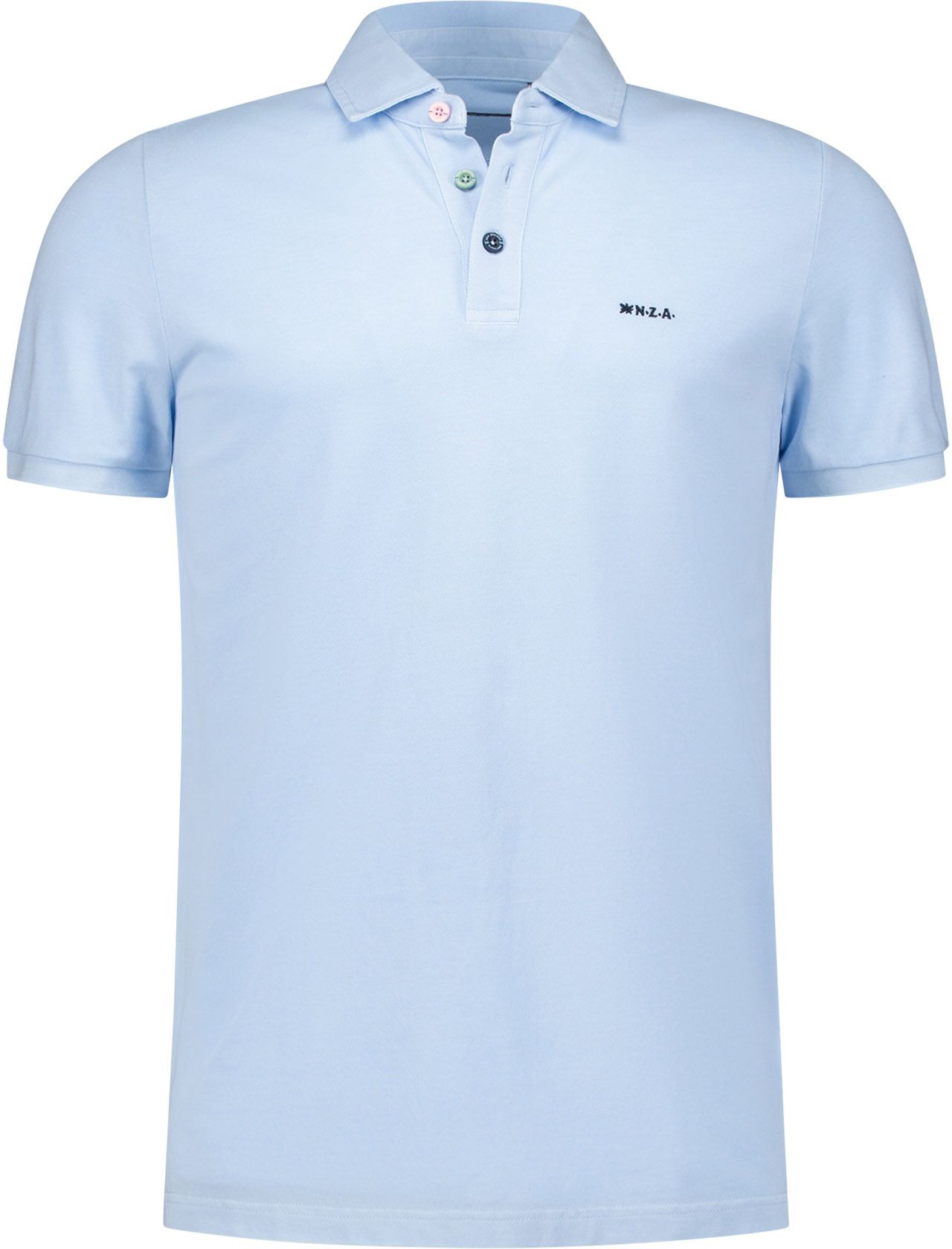 NZA Polo Peter Pastel Blue order online | 25CN150-1675 | Suitable Liechtenstein