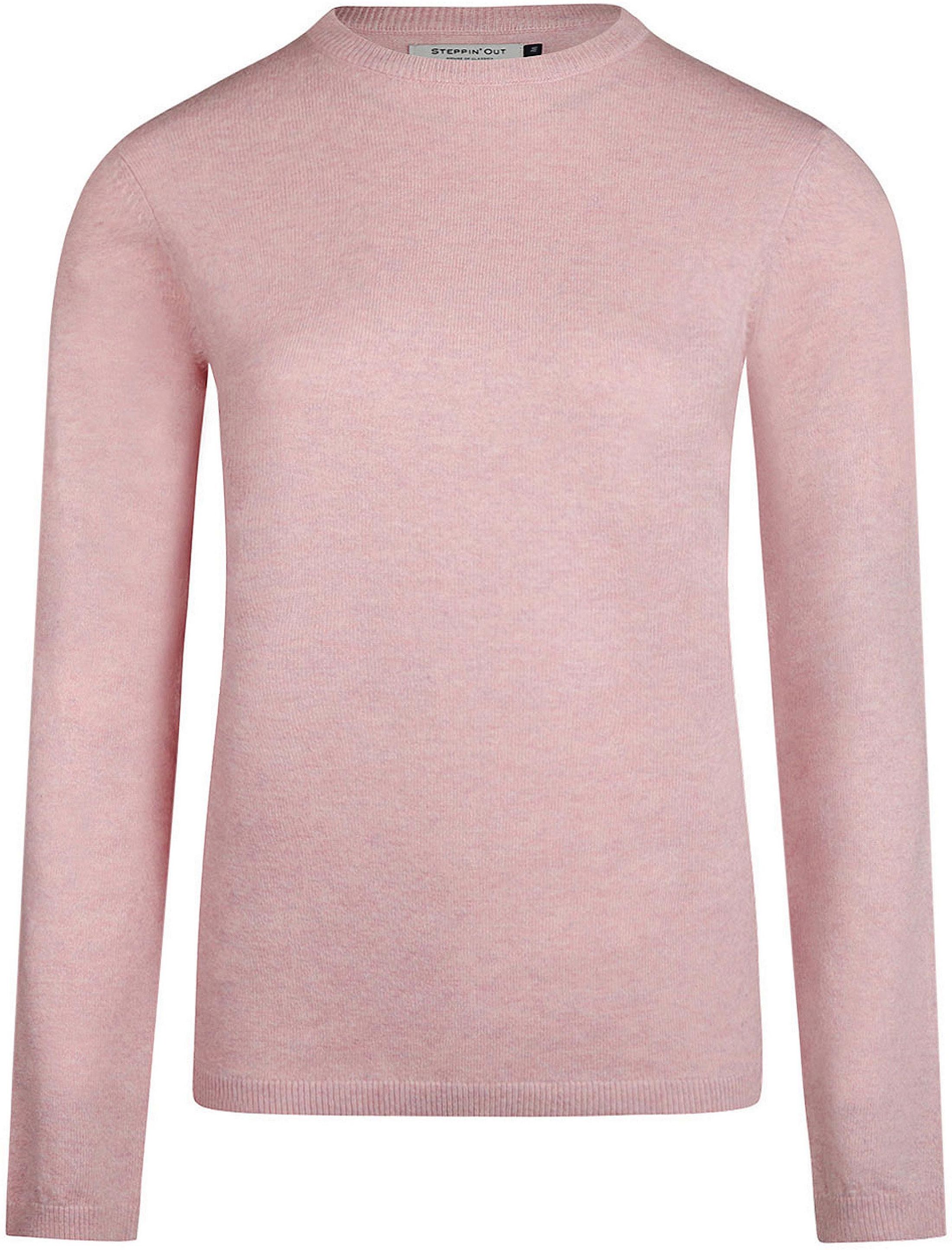 Steppin' Out Dame Genser i Merinoull, Rosa SW1202.0004-8002 kjøp | Suitable