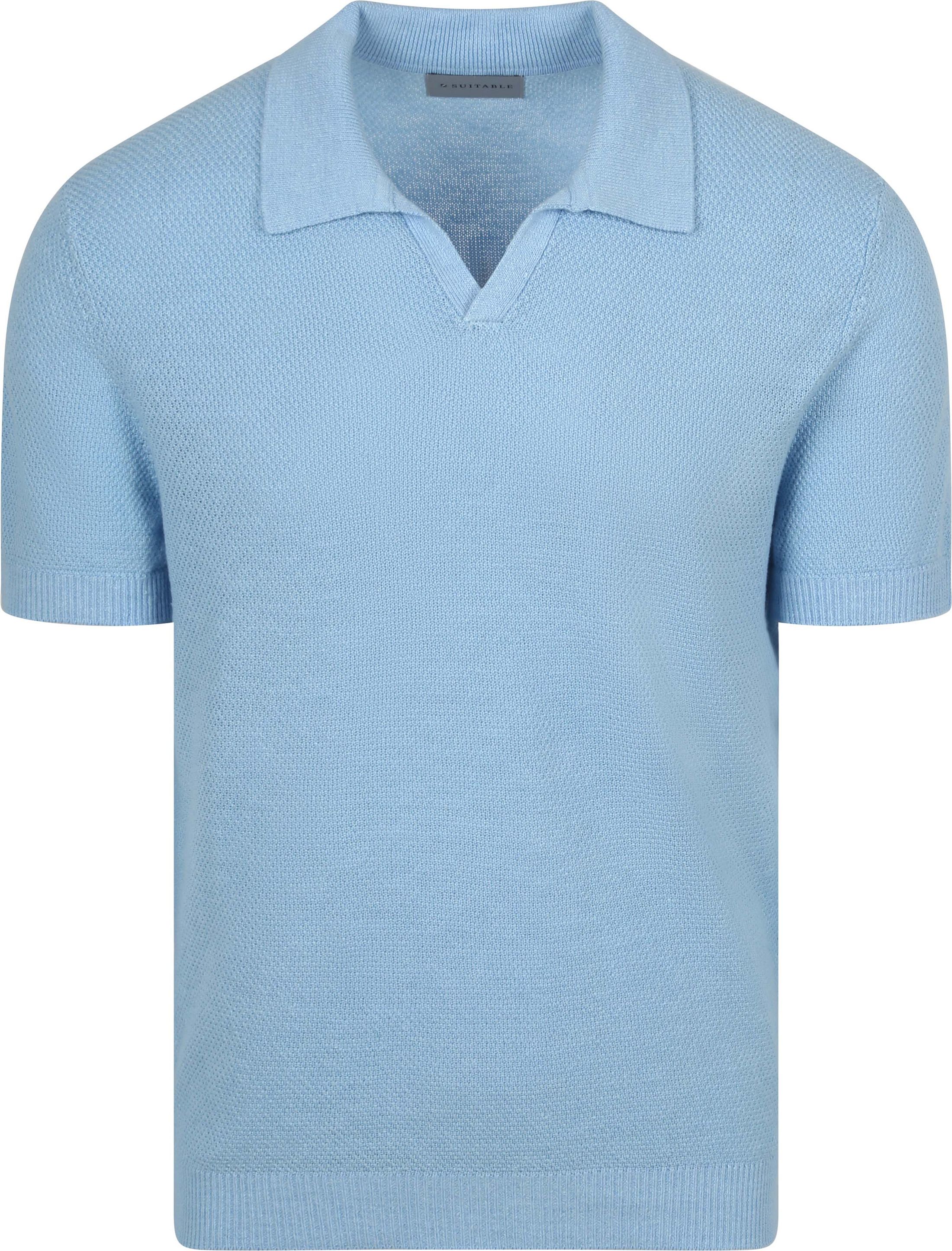 Suitable Polo Niebieski PO-RIVABEAN-COLI-26.03 L blue FCD 40525A 