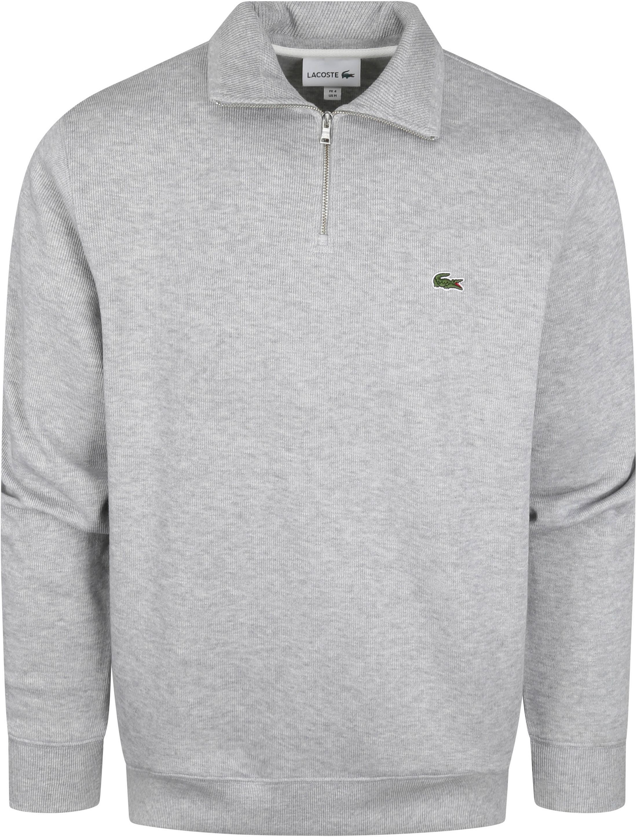 Lacoste Pullover Zipper Light Grey order online | SH1927-CCA | Suitable Slovakia