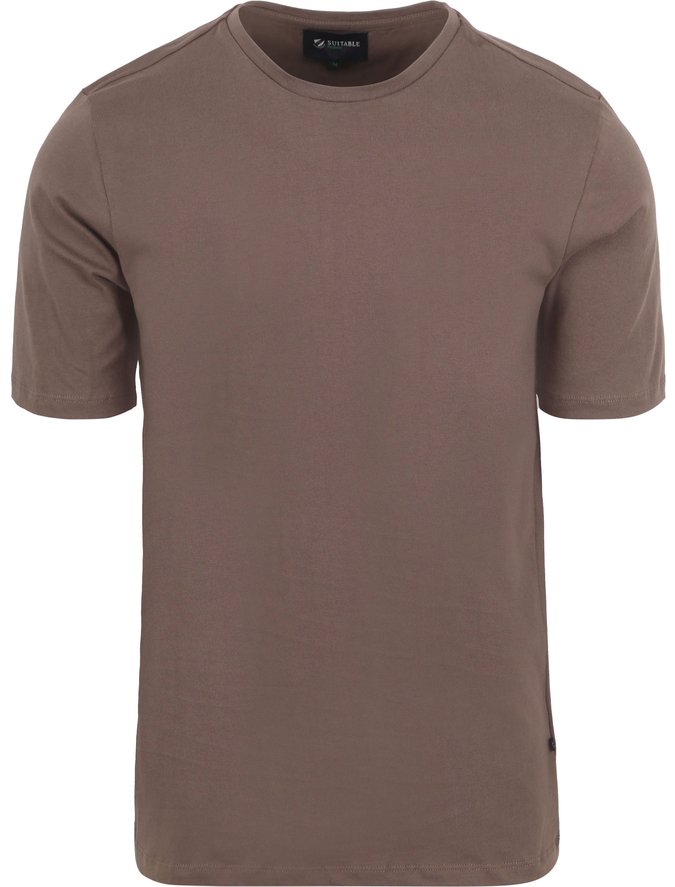 Suitable T-shirt Taupe RSP-24JIM-TA 