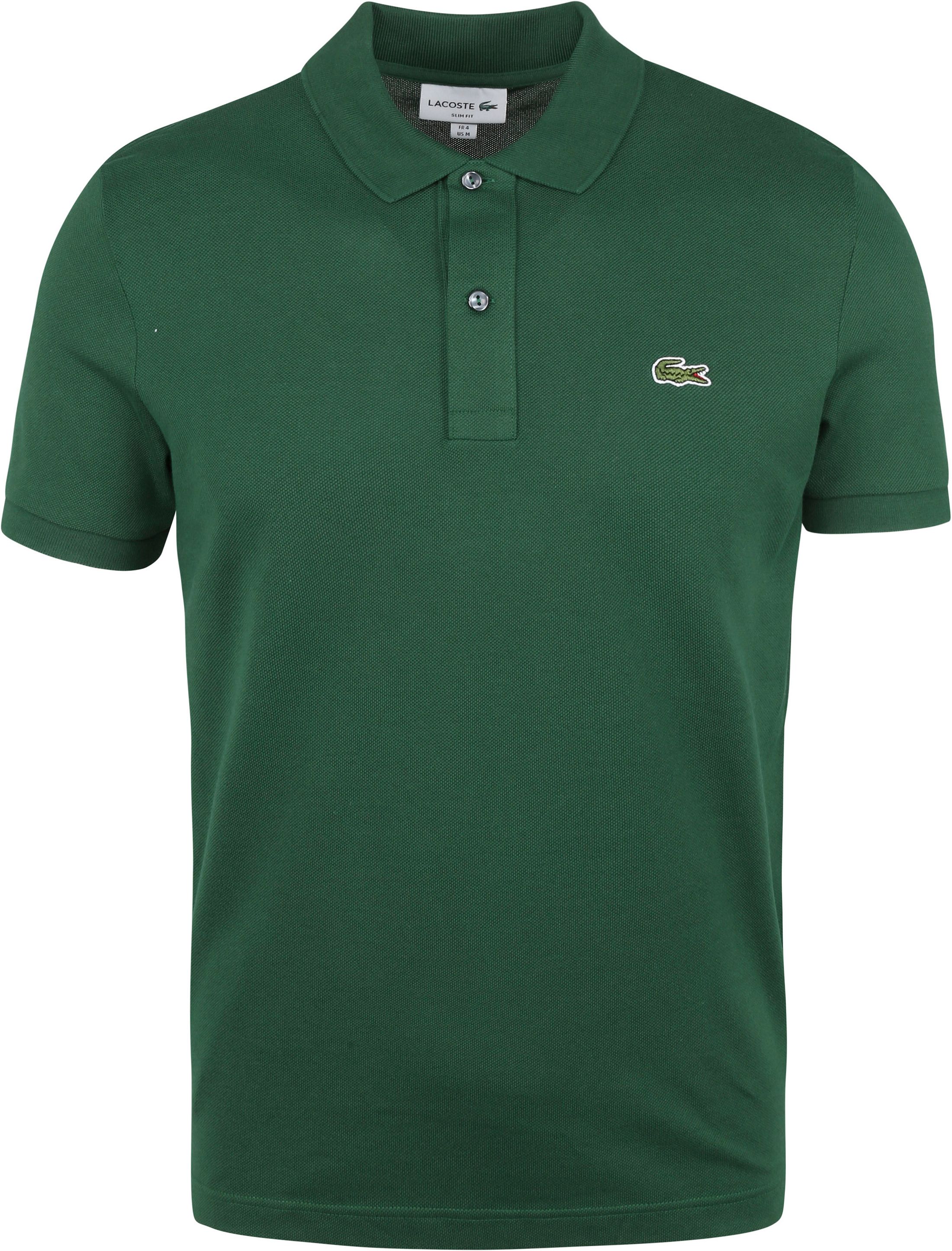 Lacoste Polo Shirt Pique Mid Green order online | PH4012-132 | Suitable Portugal