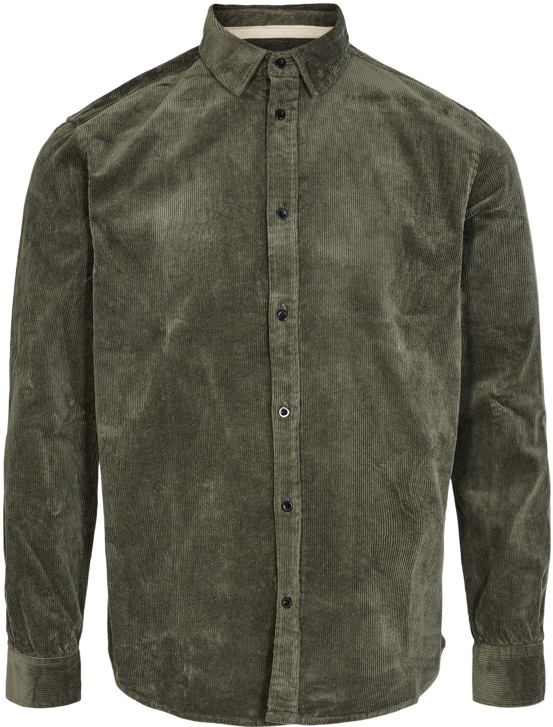 Anerkjendt Skjorte Akleif Corduroy Grønn 900870-4084