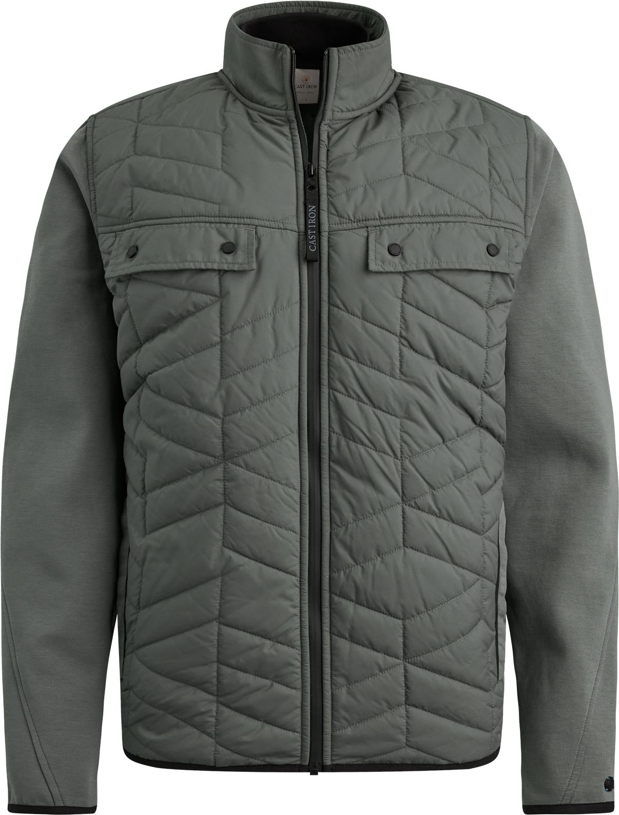 Cast Iron Blouson Bomber Interlock Vert CSW2402409-6495 commander en ligne | Suitable