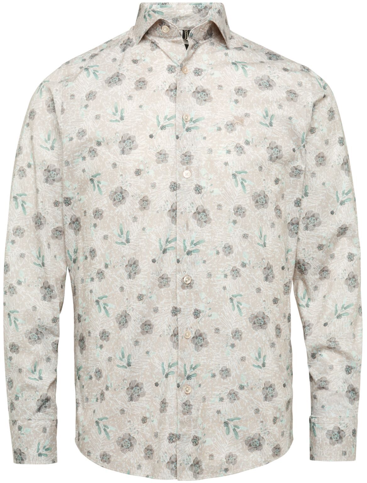 Vanguard Skjorta Blommor Beige VSI2211290