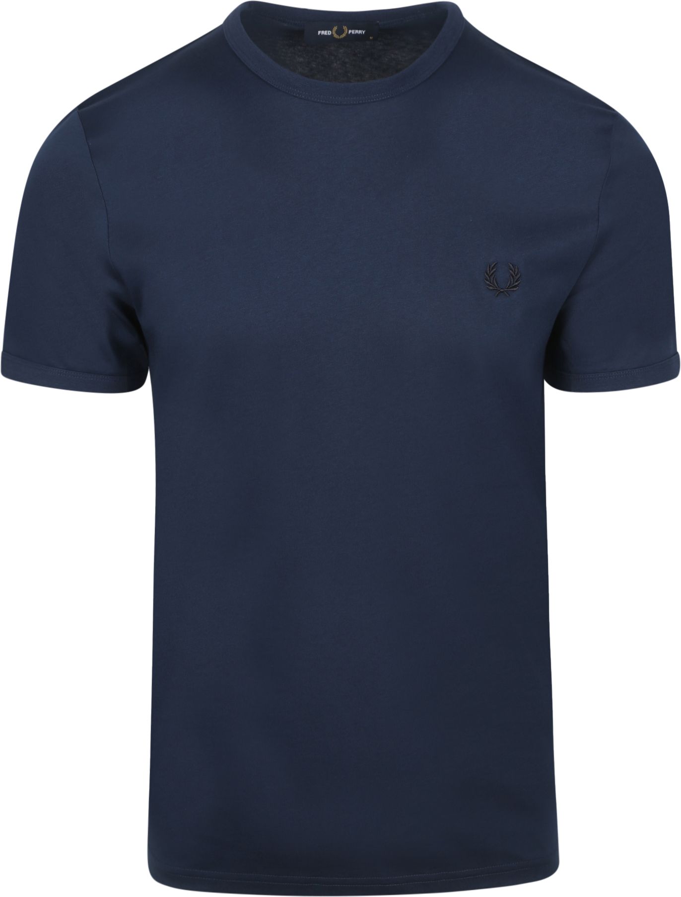 Køb Fred Perry T-shirt Ringer Tennis Blå M3519-X86 | Suitable