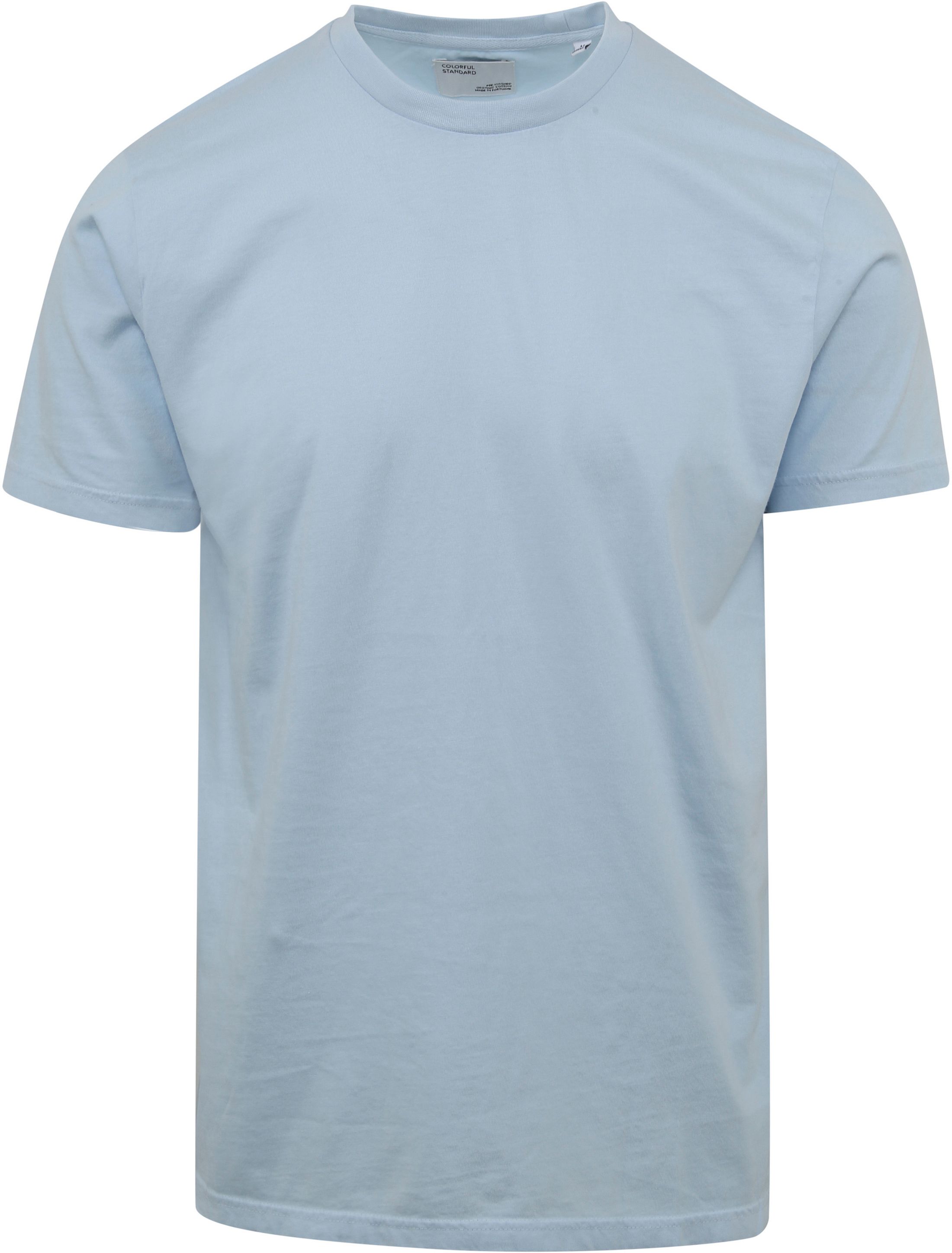 Colorful Standard T-shirt Bleu Polaire CS1001 Polar Blue commander en ligne | Suitable