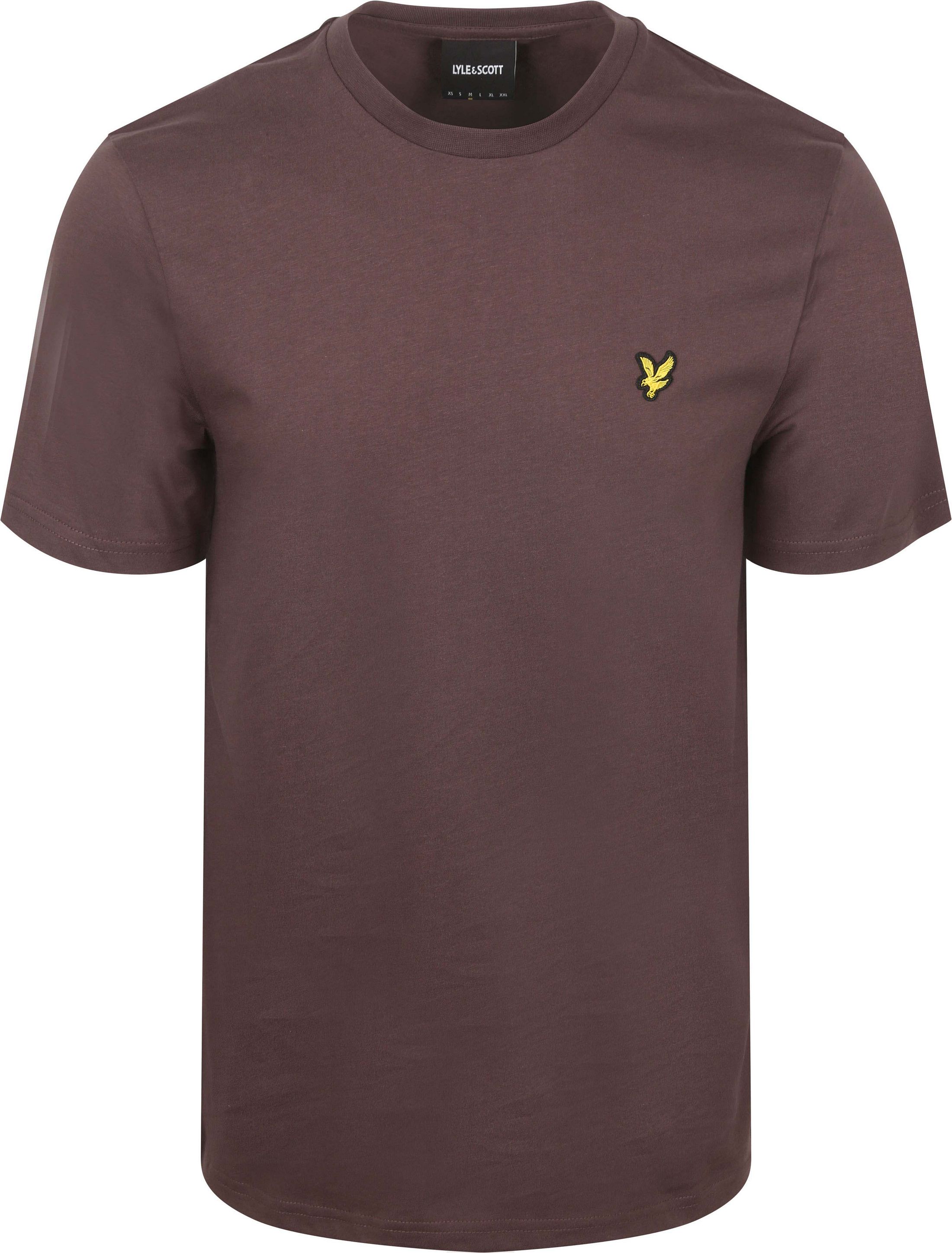 Lyle & Scott T-shirt Espresso Rød Brun måle S