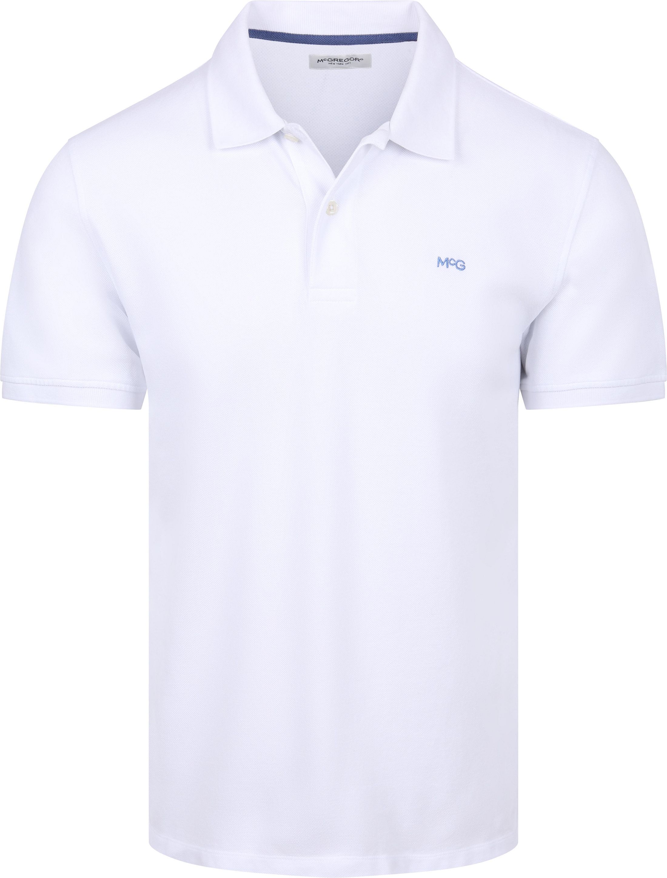 McGregor Piqué Polo Shirt White order online | MM999.9001.01-9000 | Suitable Slovenia