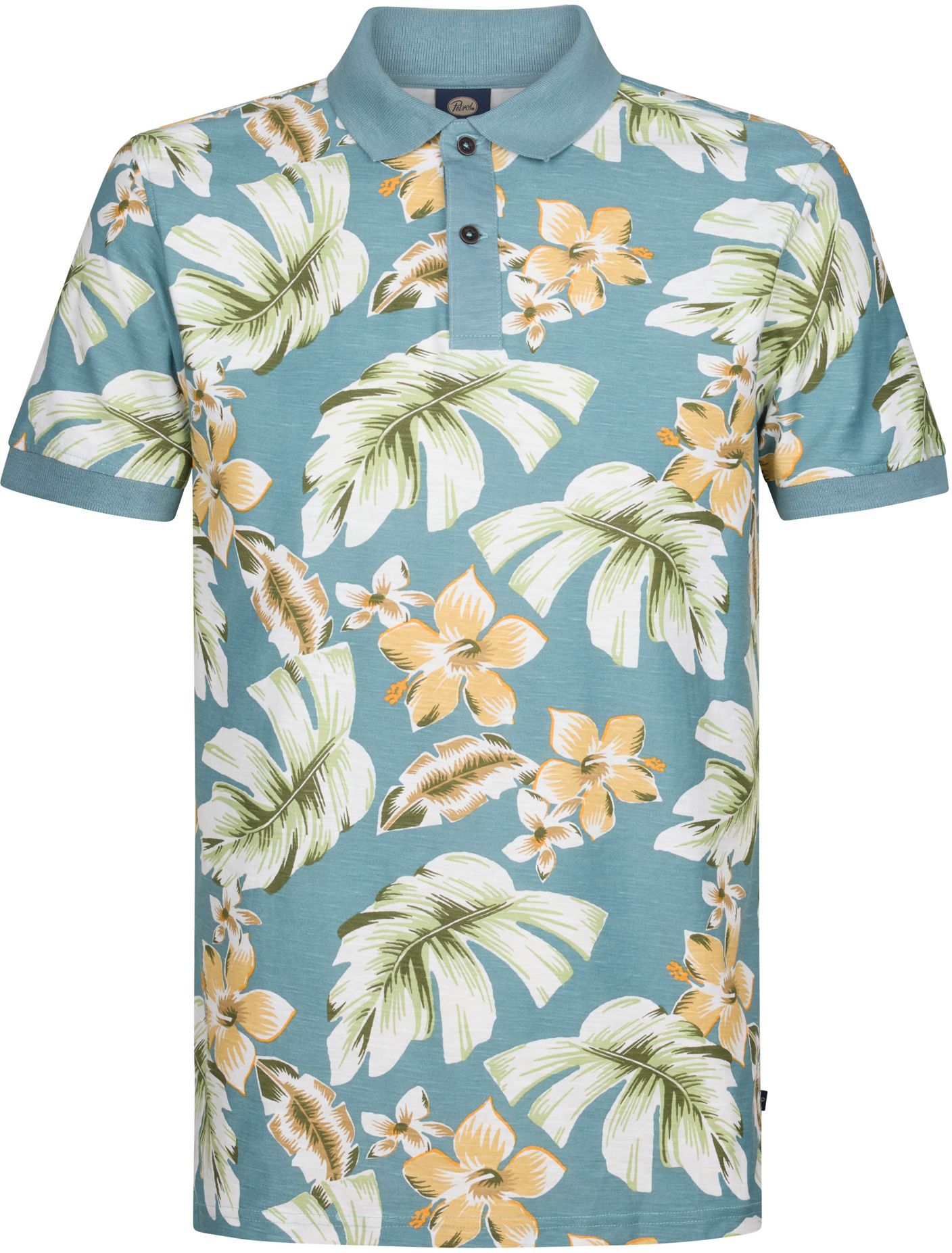 Petrol Polo Blueview Blauw M-1050-POL908-5188